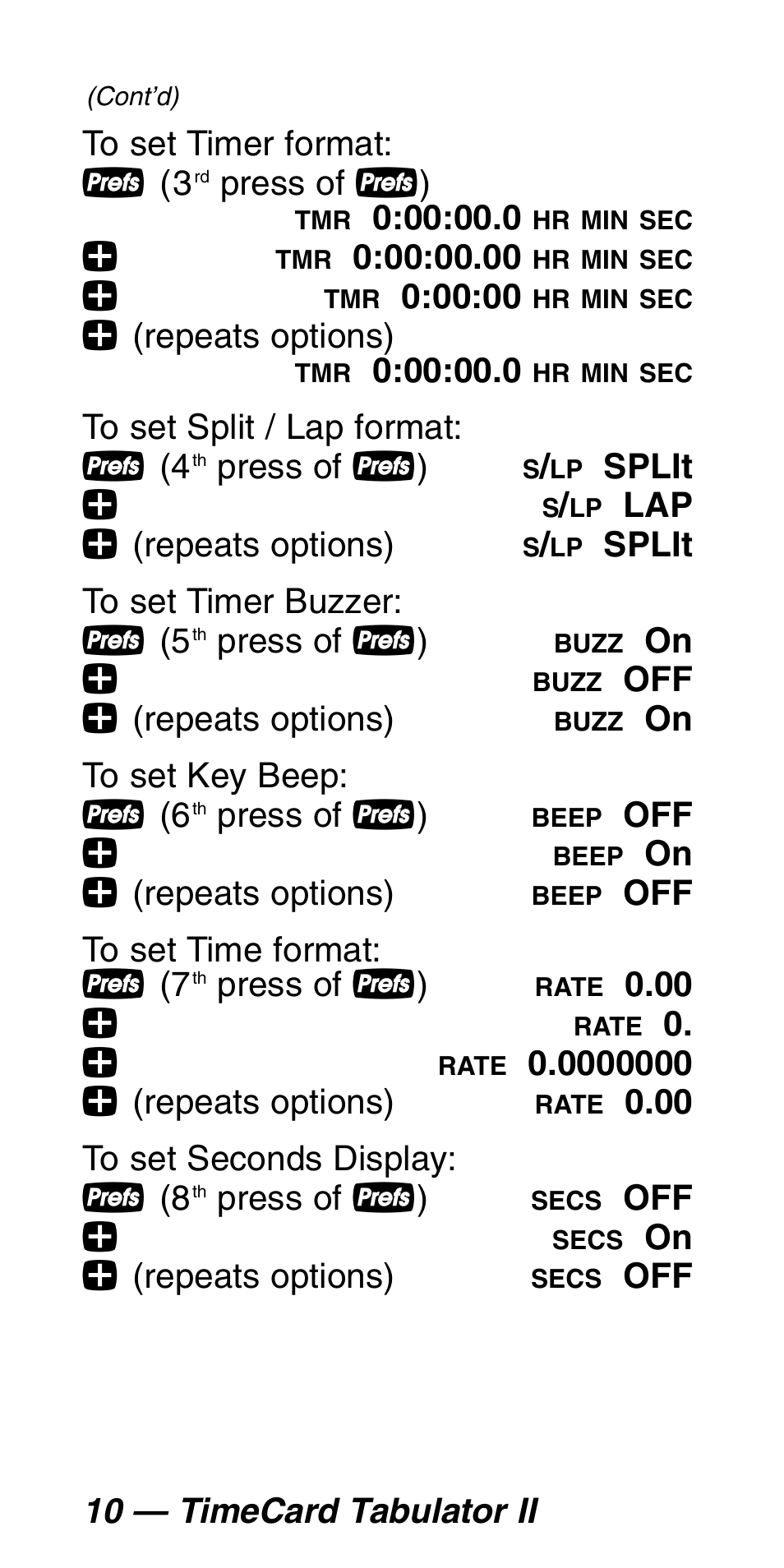 Calculated Industries 9530 Pocket Reference Guide User Manual | Page 14 / 46