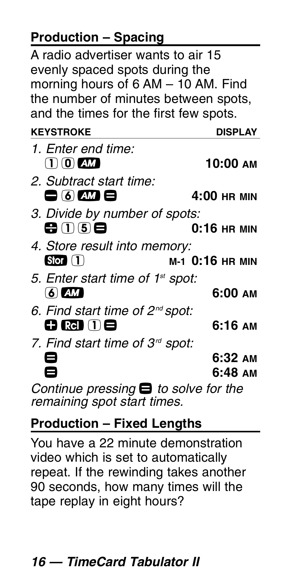 Calculated Industries 9530 Pocket Reference Guide User Manual | Page 20 / 46