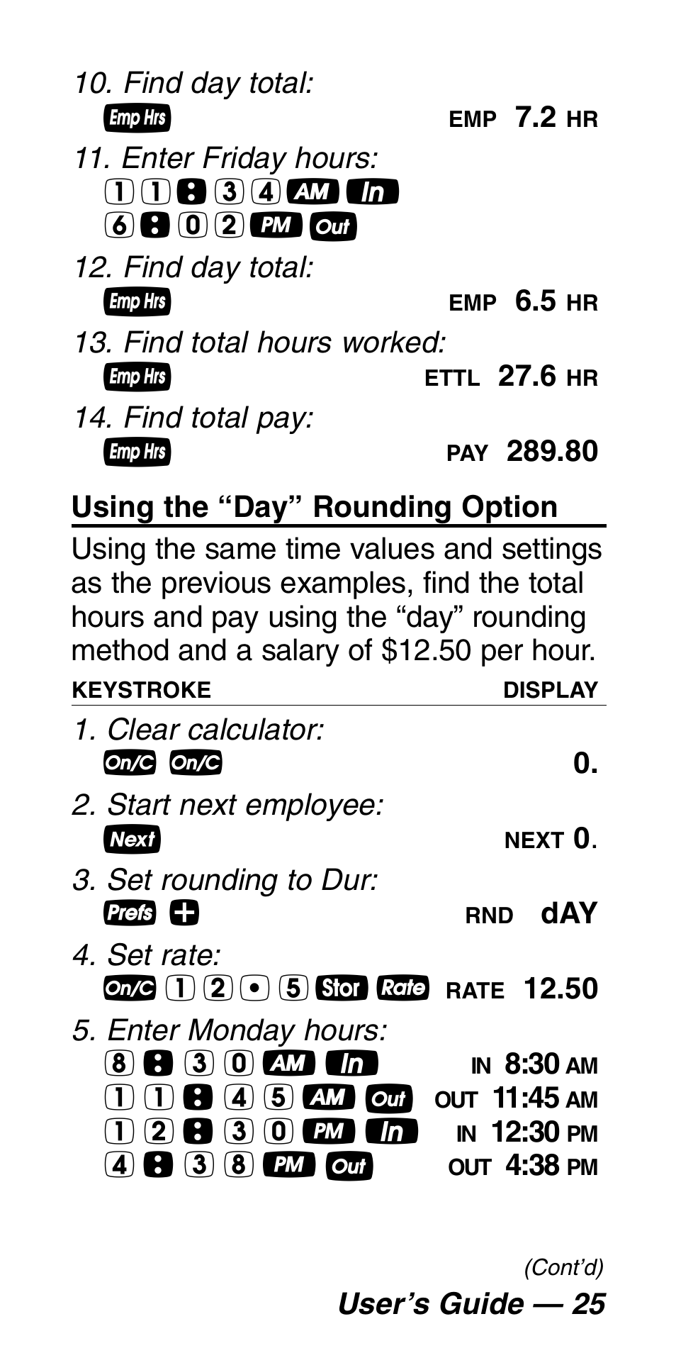 Calculated Industries 9530 Pocket Reference Guide User Manual | Page 29 / 46