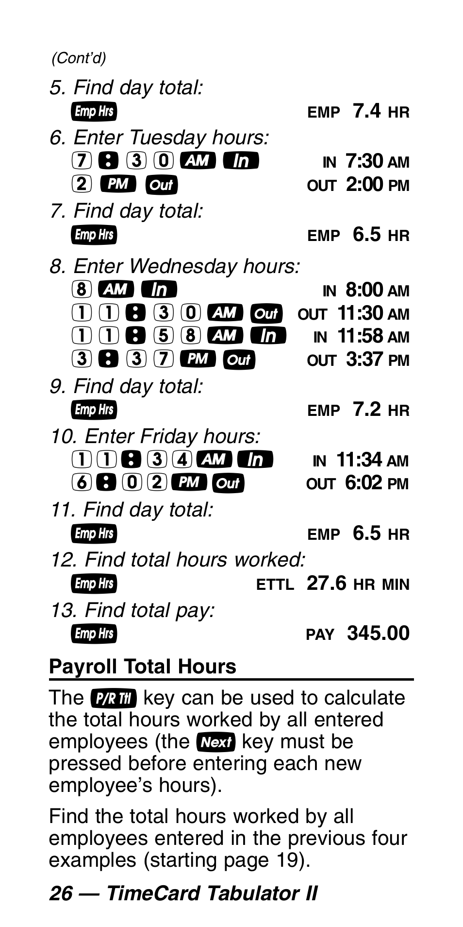 Calculated Industries 9530 Pocket Reference Guide User Manual | Page 30 / 46