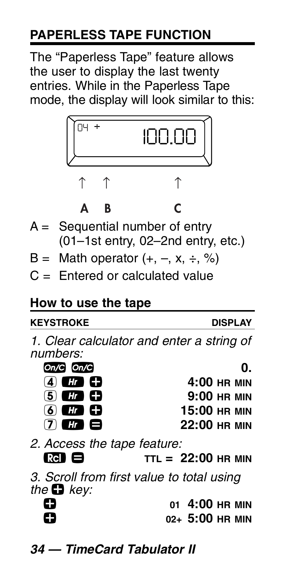 Calculated Industries 9530 Pocket Reference Guide User Manual | Page 38 / 46
