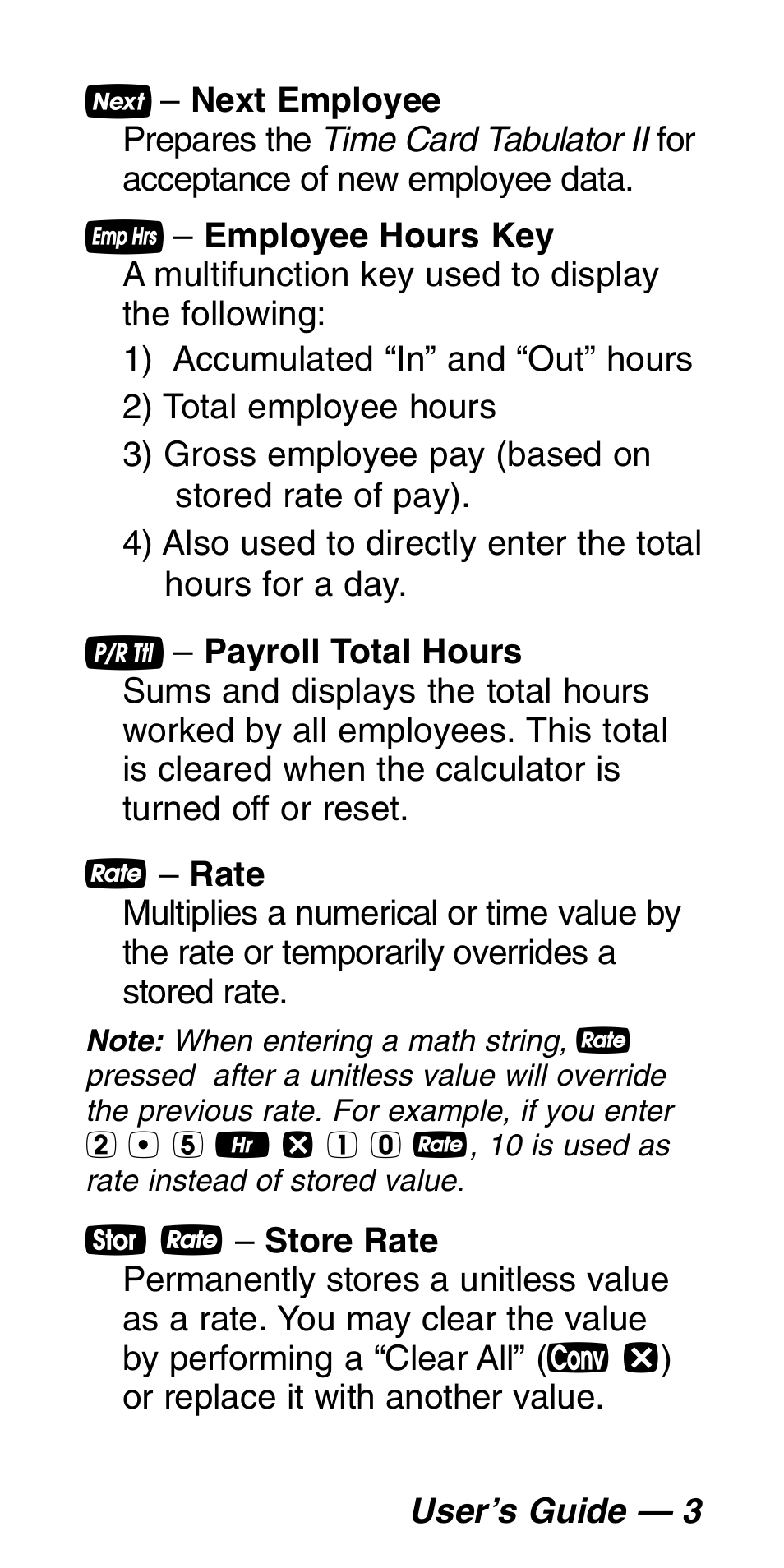 Calculated Industries 9530 Pocket Reference Guide User Manual | Page 7 / 46