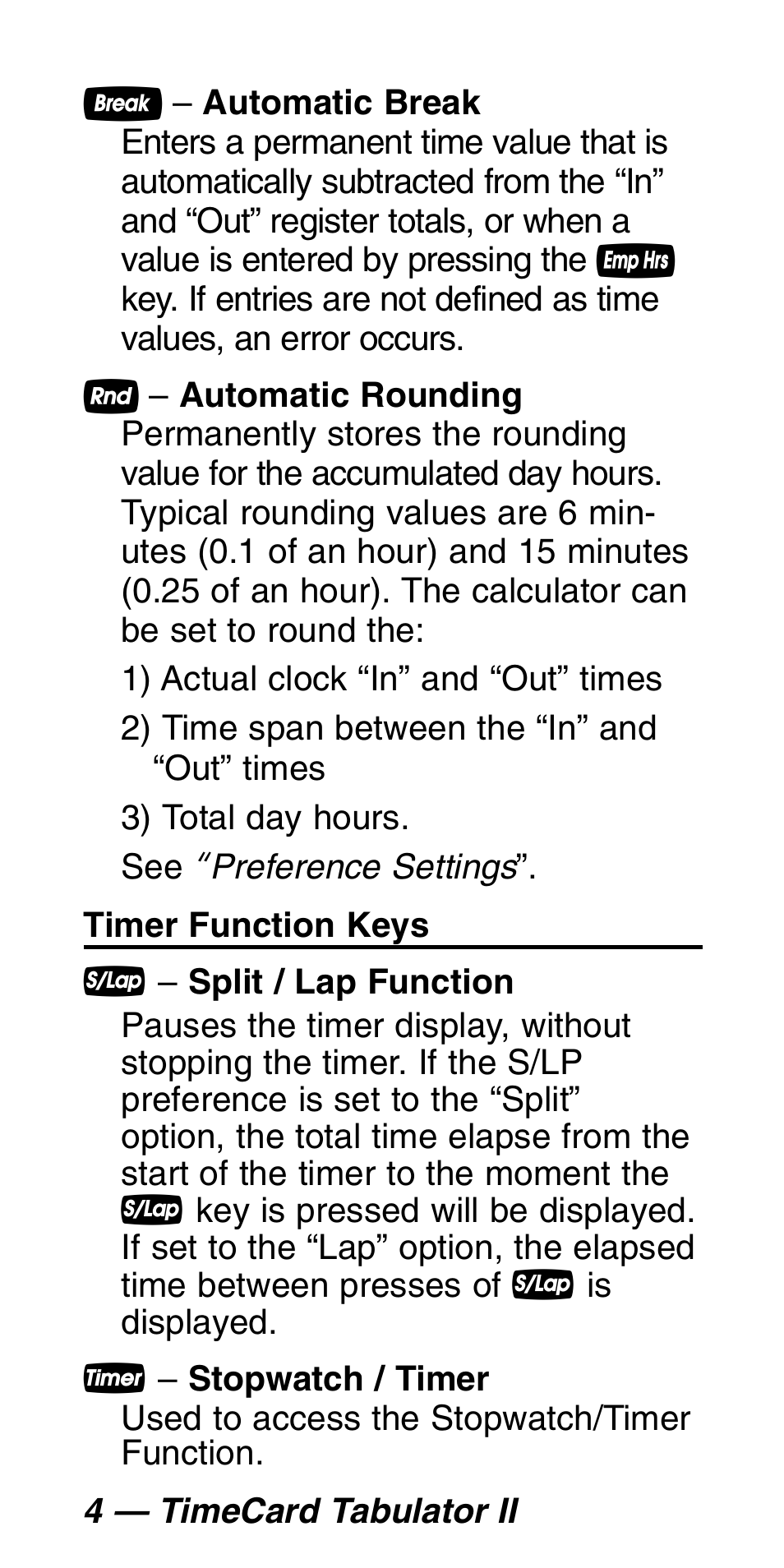 Calculated Industries 9530 Pocket Reference Guide User Manual | Page 8 / 46