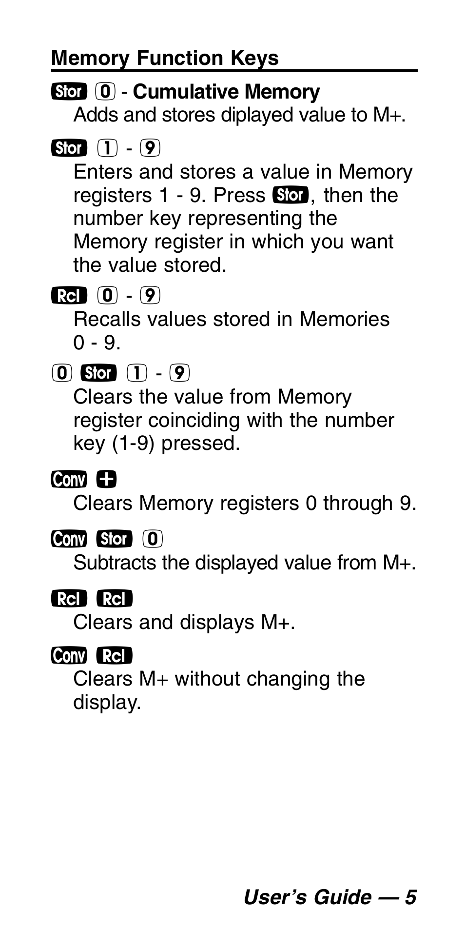 Calculated Industries 9530 Pocket Reference Guide User Manual | Page 9 / 46