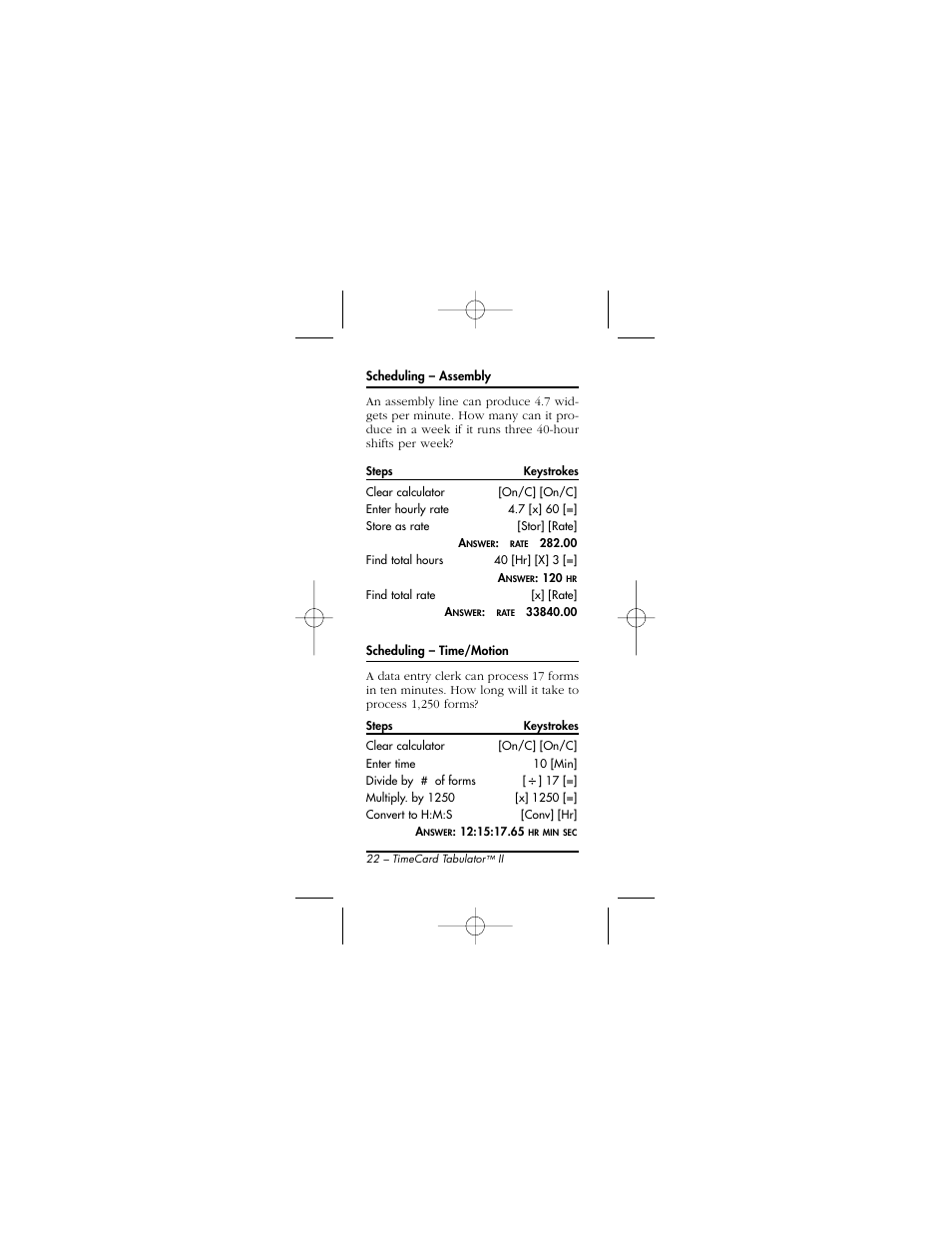 Calculated Industries 9526 User Manual | Page 22 / 56