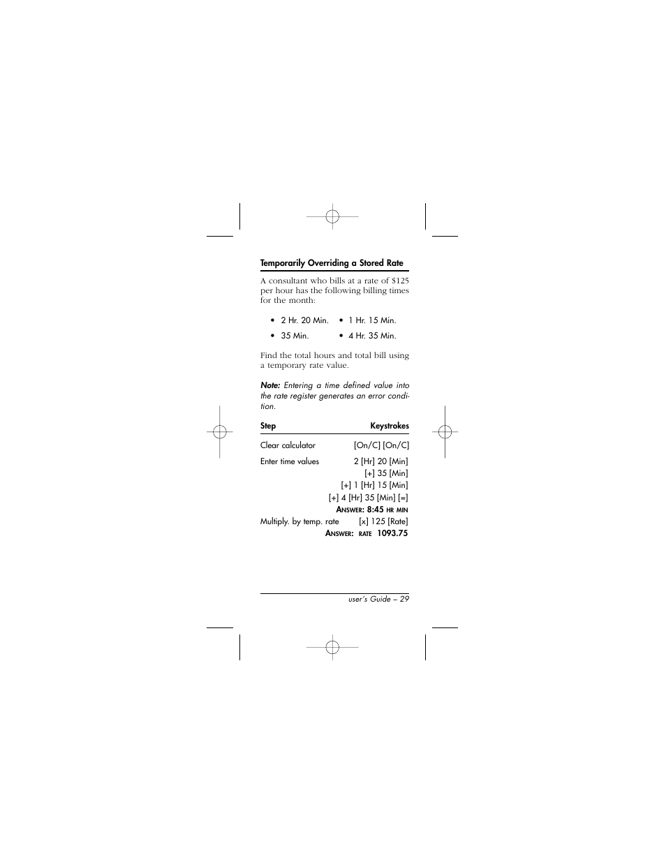 Calculated Industries 9526 User Manual | Page 29 / 56