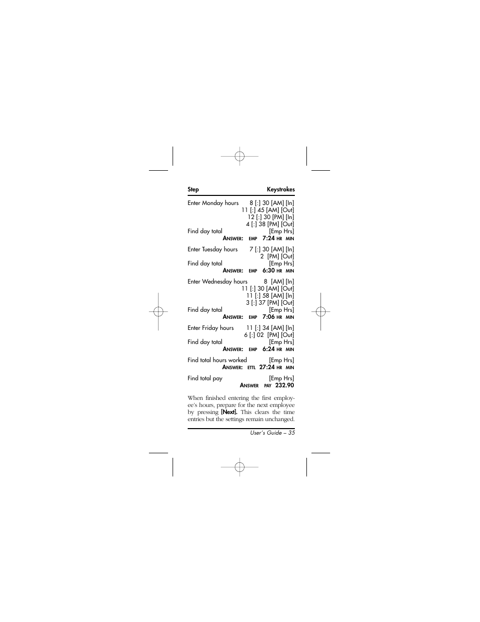 Calculated Industries 9526 User Manual | Page 35 / 56