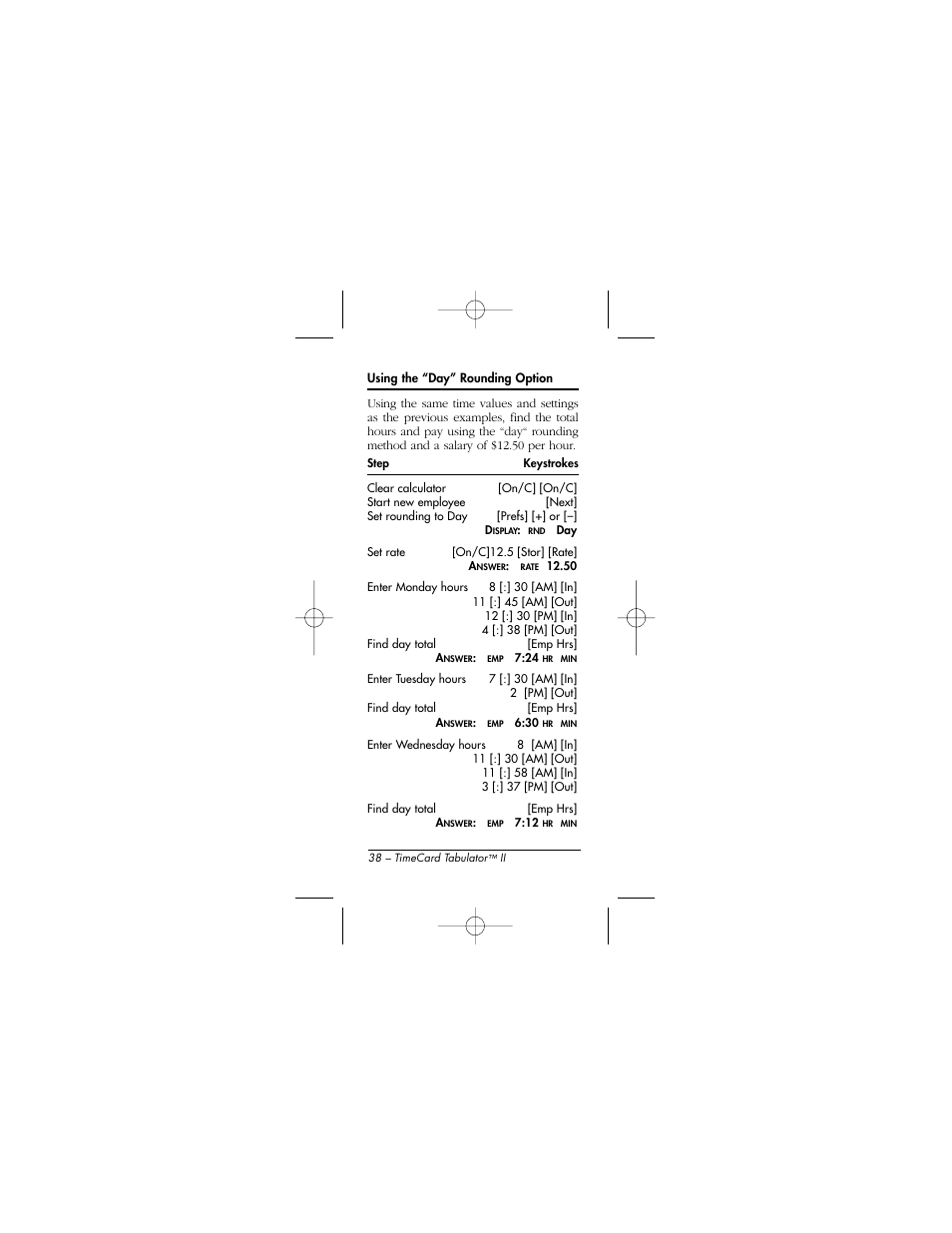 Calculated Industries 9526 User Manual | Page 38 / 56