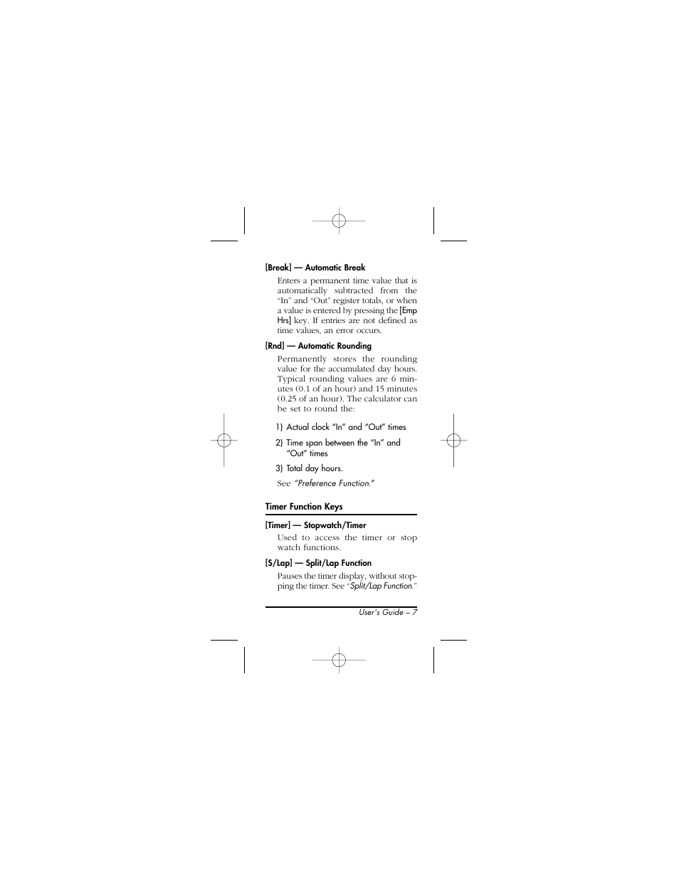 Calculated Industries 9526 User Manual | Page 7 / 56