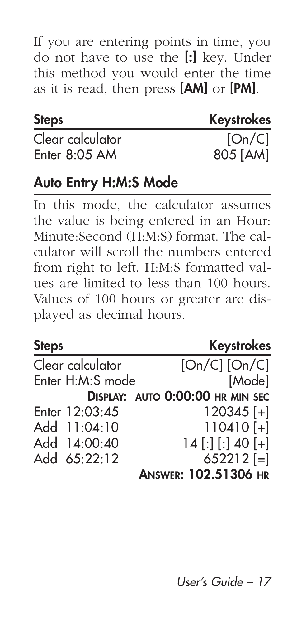 Calculated Industries 9126 User Manual | Page 17 / 40