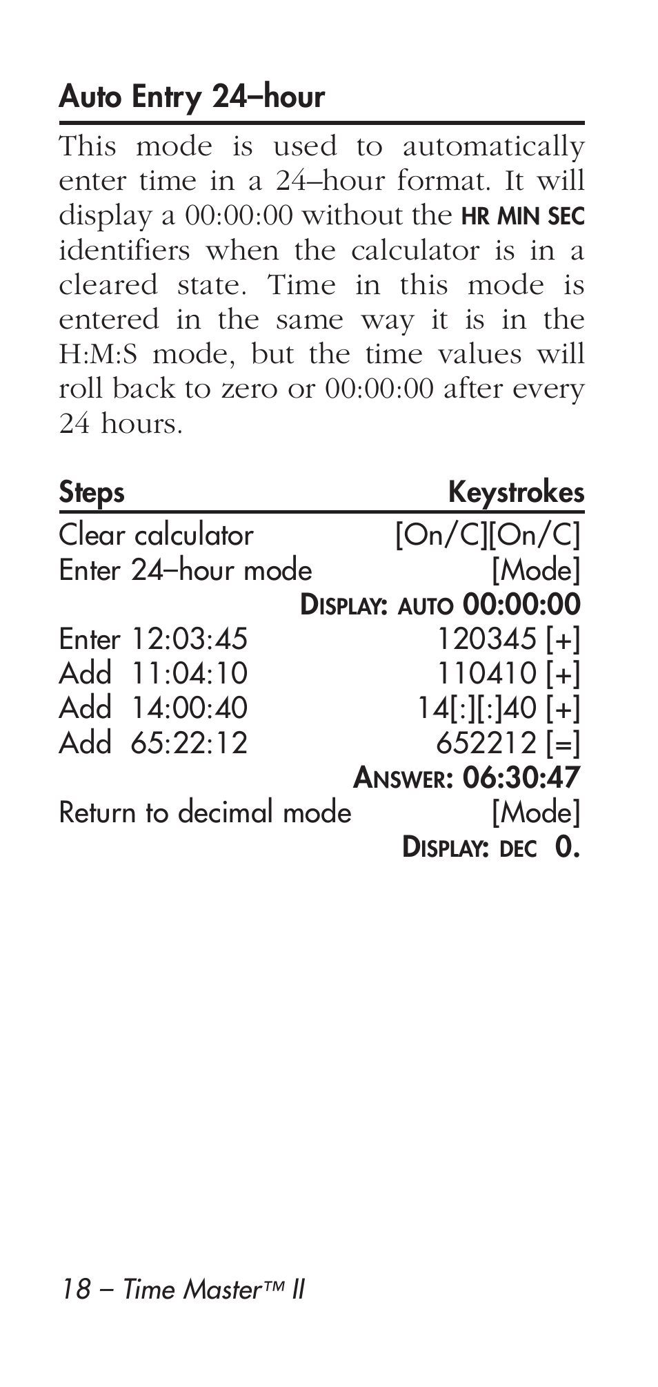 Calculated Industries 9126 User Manual | Page 18 / 40