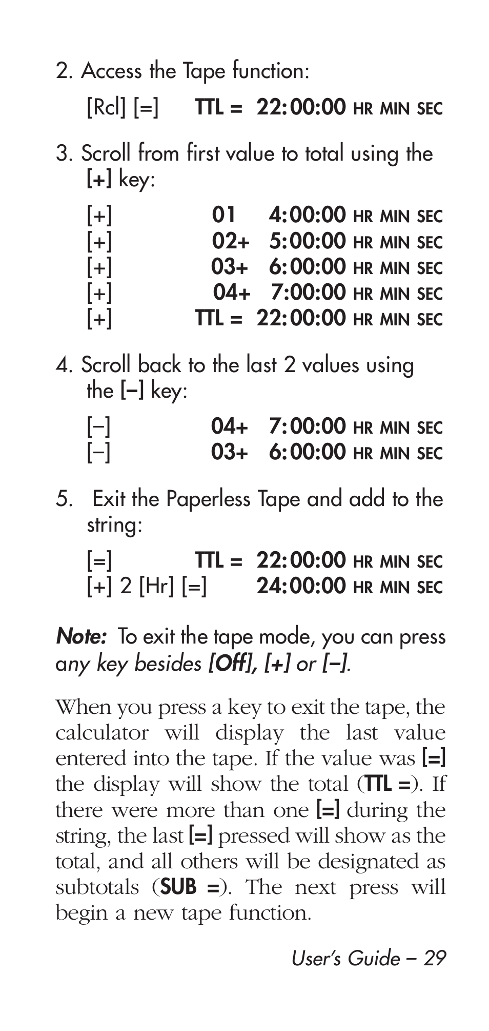 Calculated Industries 9126 User Manual | Page 29 / 40