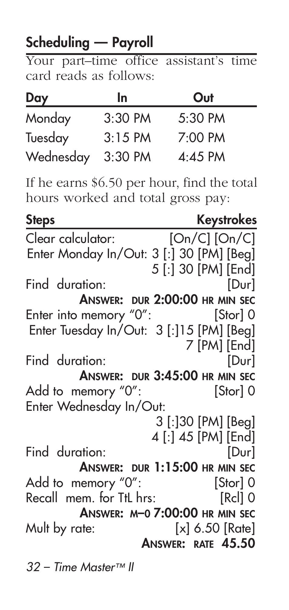 Calculated Industries 9126 User Manual | Page 32 / 40