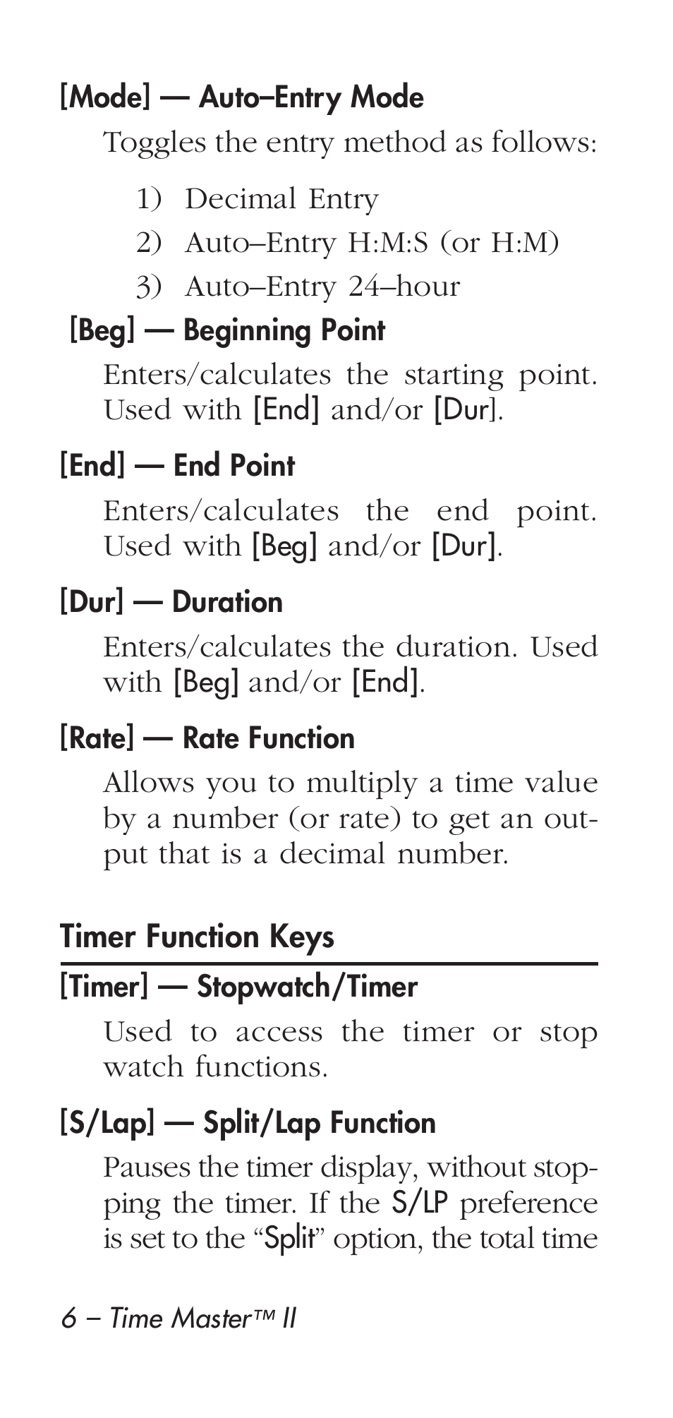 Calculated Industries 9126 User Manual | Page 6 / 40