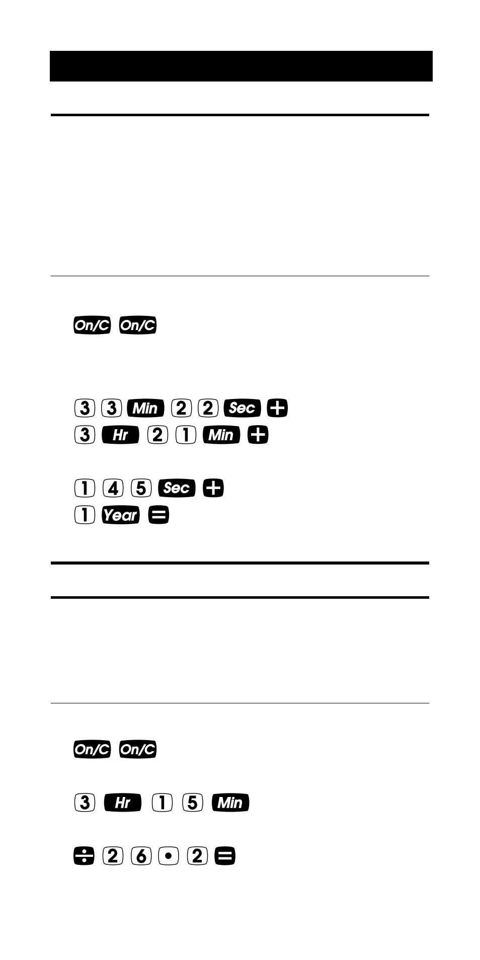 Time and date math | Calculated Industries 9430 User Manual | Page 27 / 52