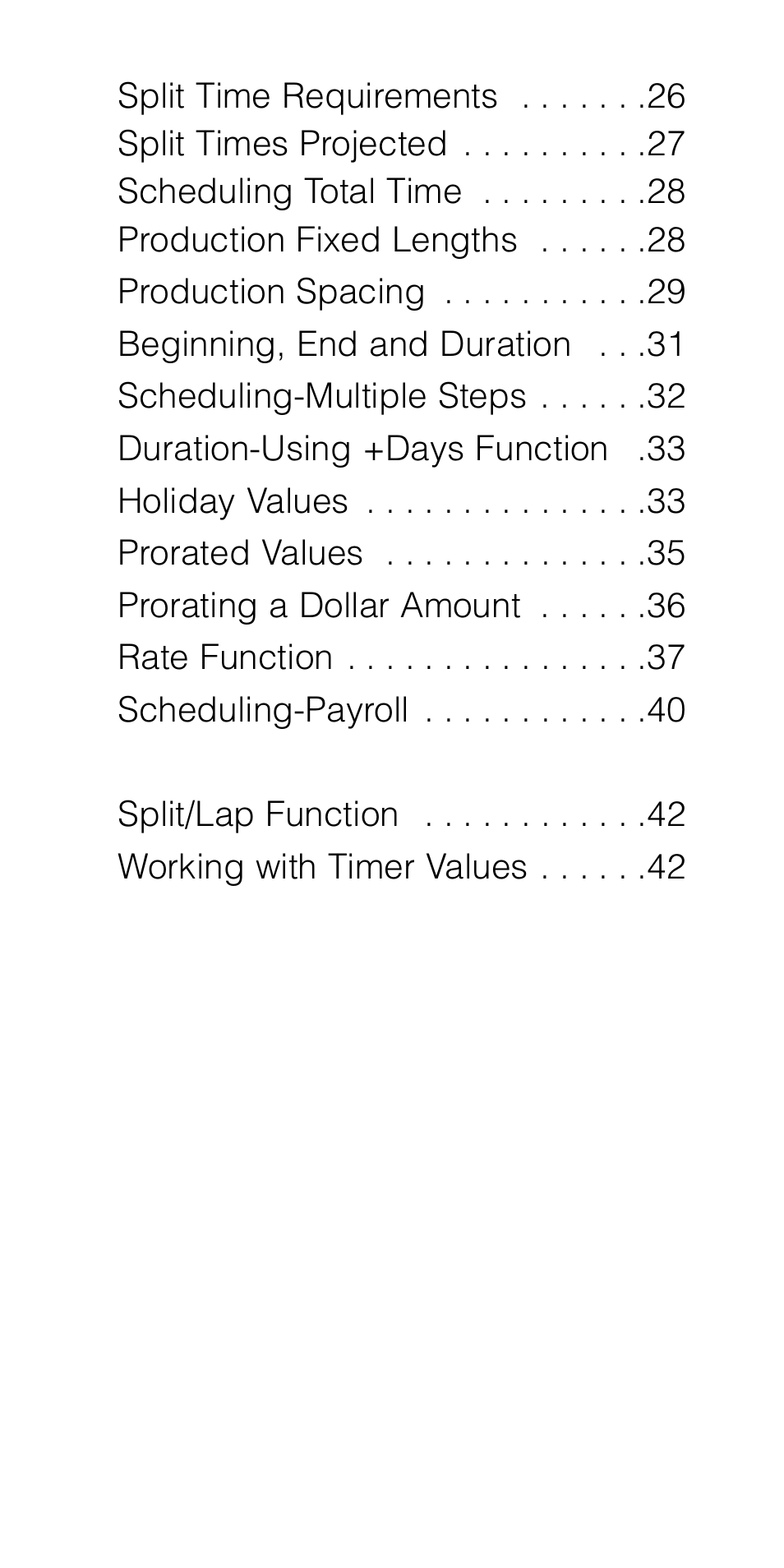 Calculated Industries 9430 User Manual | Page 4 / 52