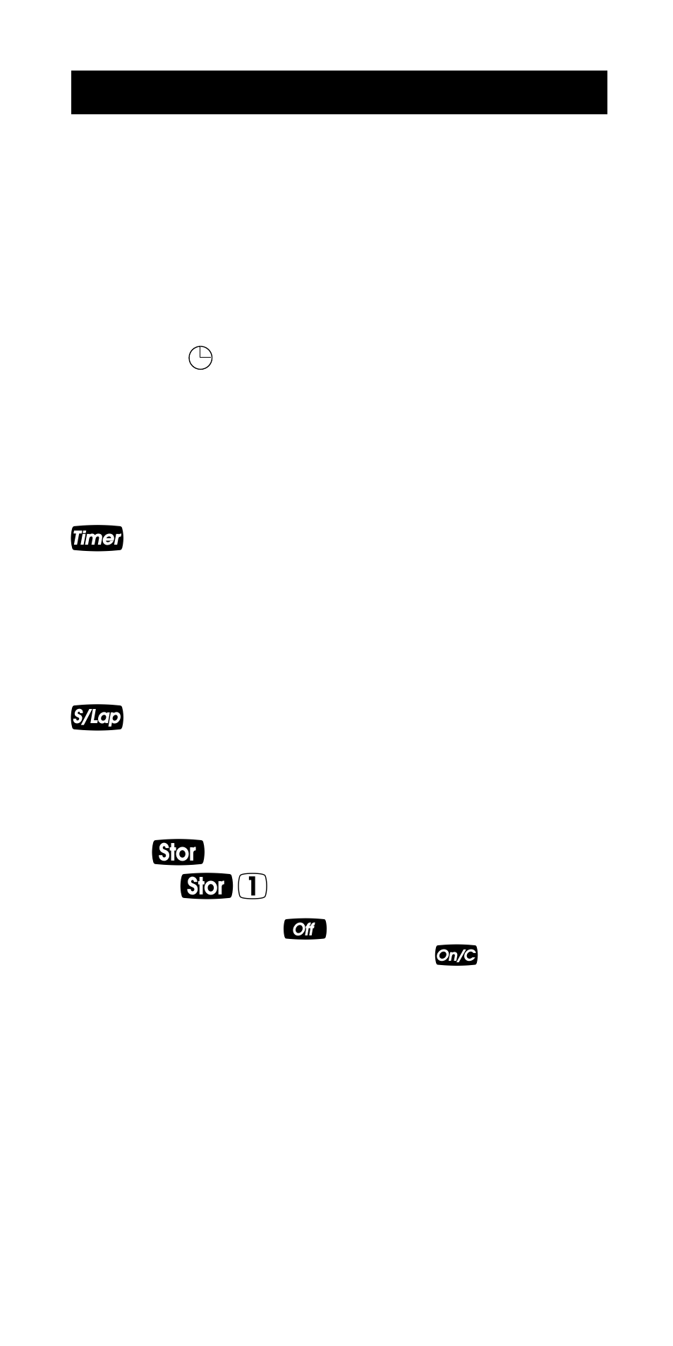 Stopwatch/timer | Calculated Industries 9430 User Manual | Page 42 / 52