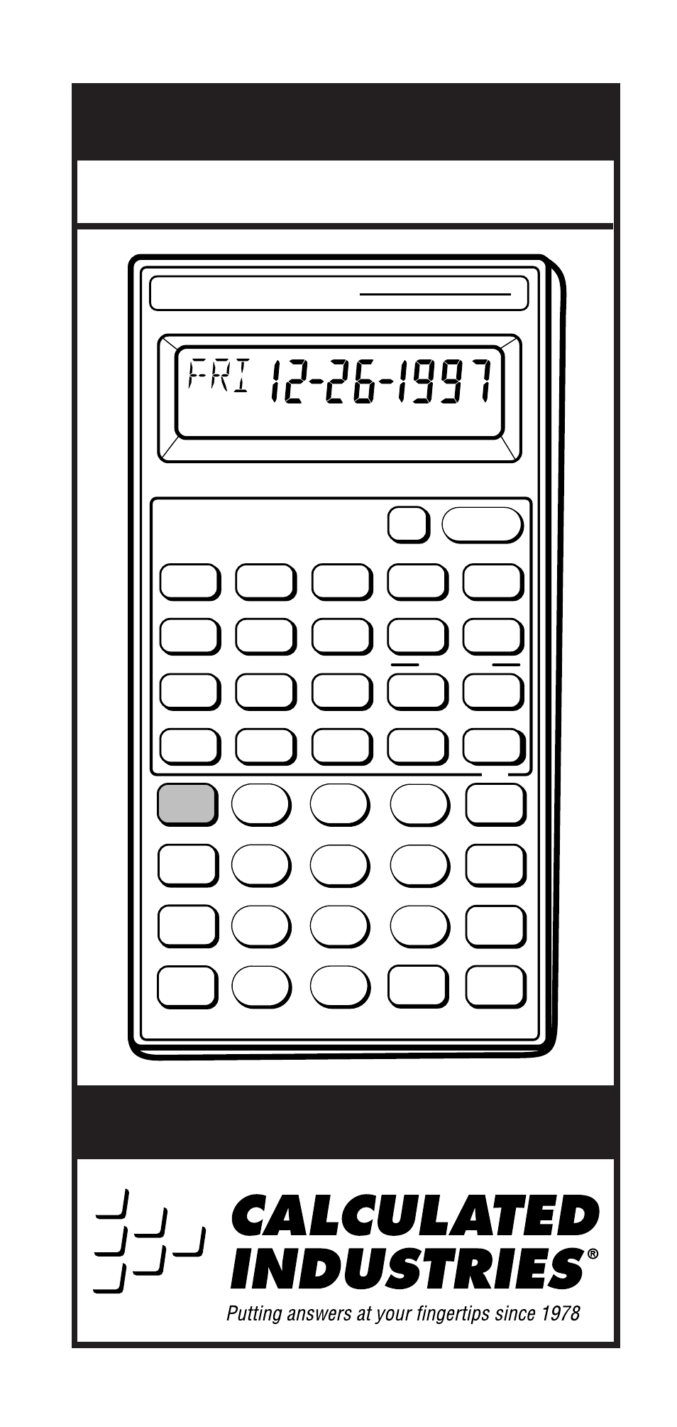 Calculated Industries 9426 User Manual | 60 pages