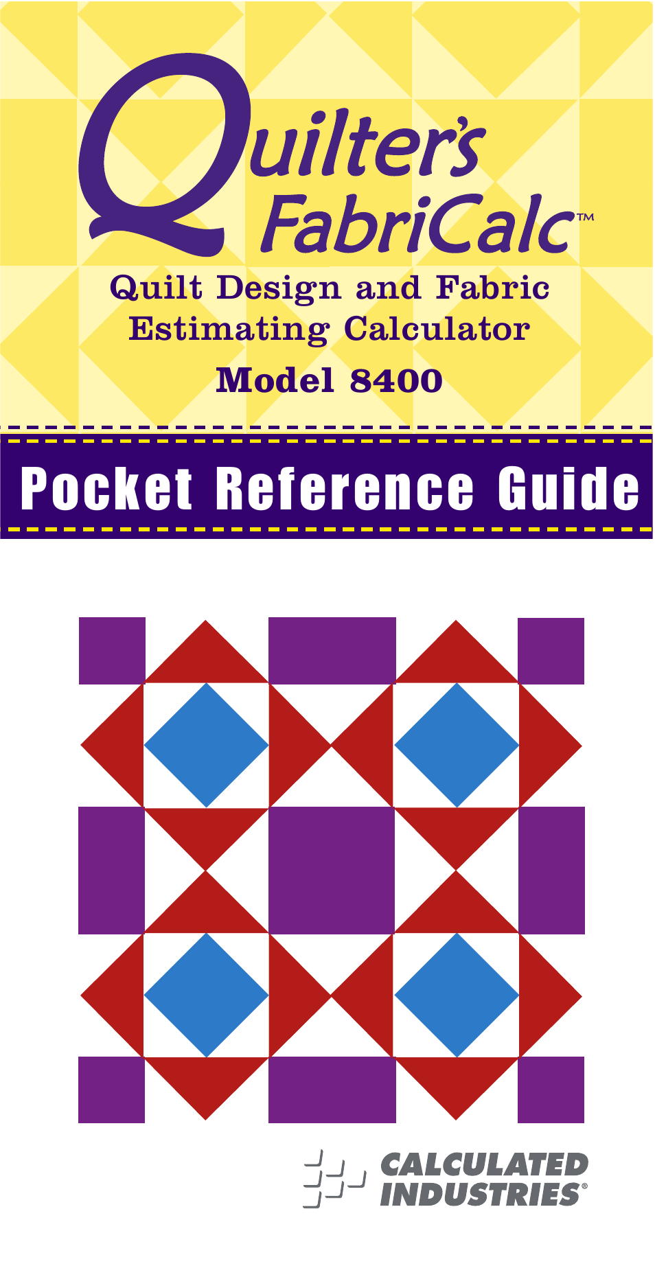 Calculated Industries QFCCL User Manual | 53 pages