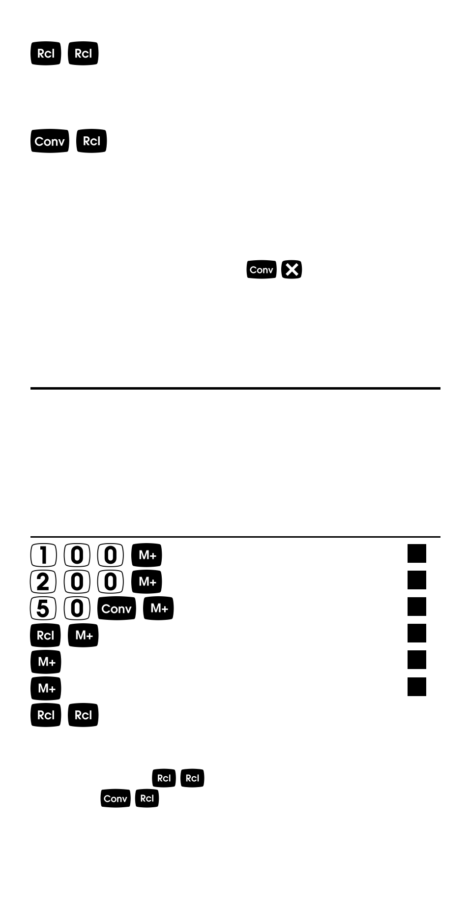 1 0 0 m, 2 0 0 m, 5 0 c m | Calculated Industries QFCCL User Manual | Page 35 / 53