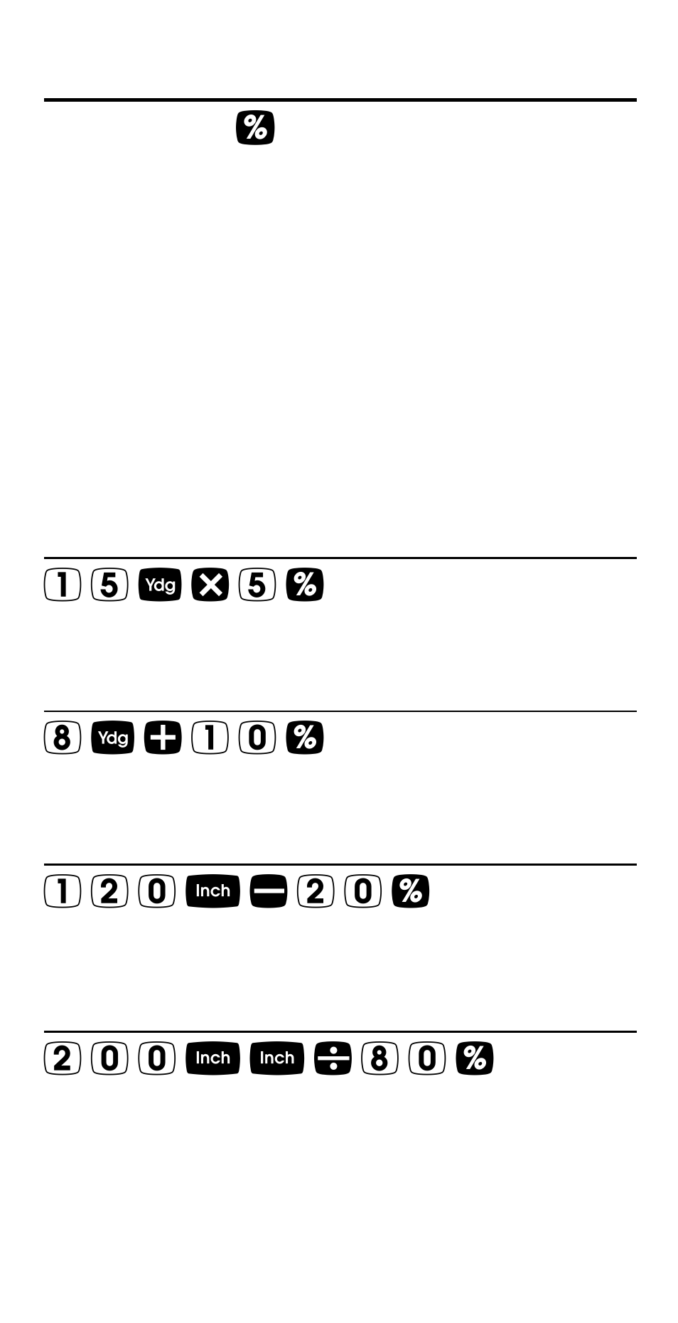Add 10% to 8 yards of material | Calculated Industries QFCCL User Manual | Page 41 / 53