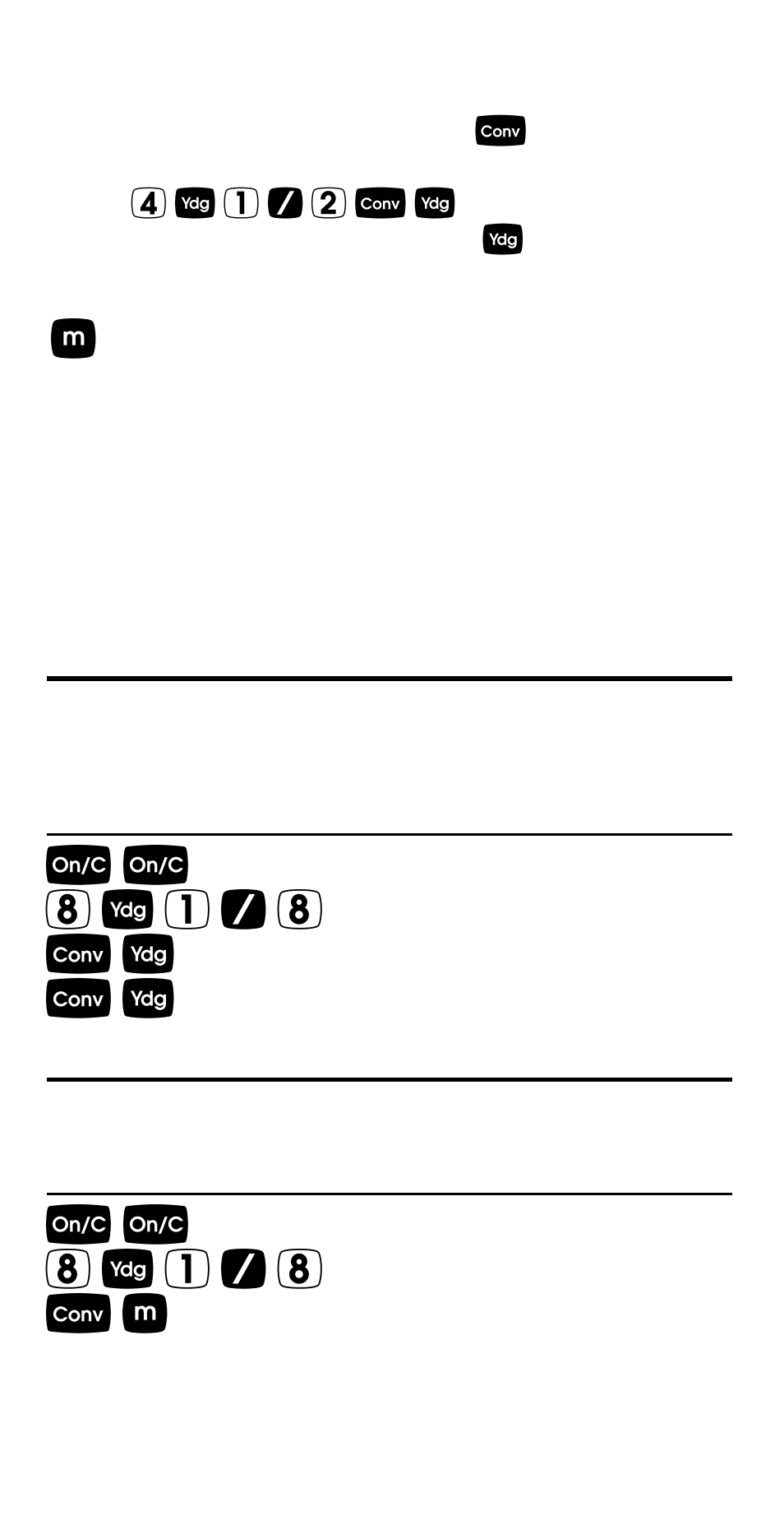 C y 8.125, C y 8-1/8, C m 7.430 | Calculated Industries QFCCL User Manual | Page 8 / 53
