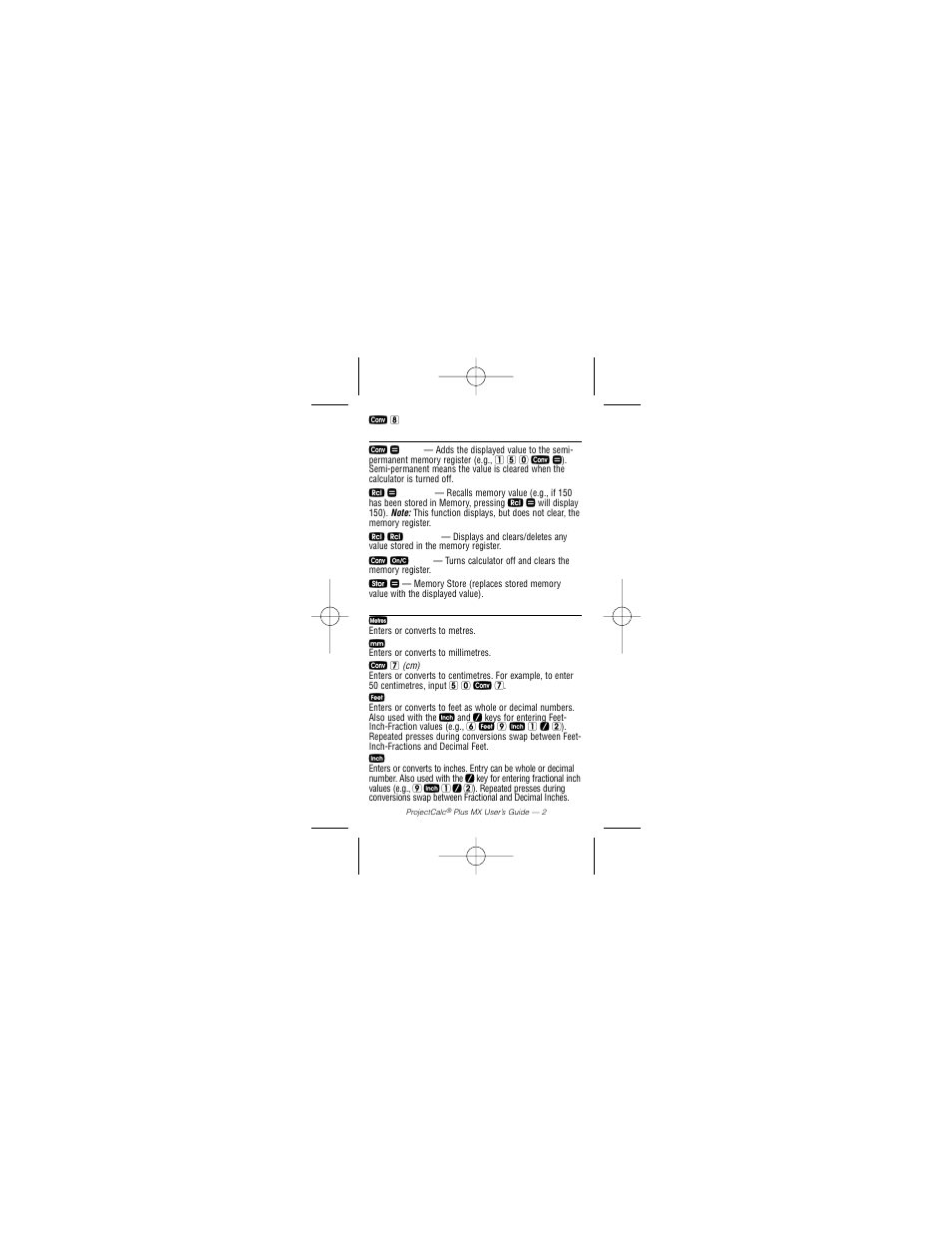 Calculated Industries 8528 User Manual | Page 4 / 24