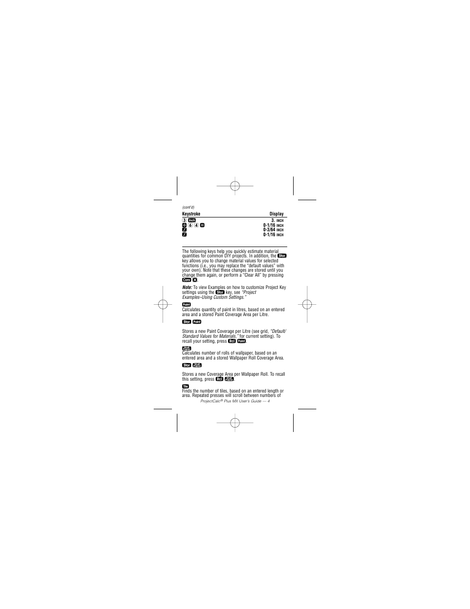 Calculated Industries 8528 User Manual | Page 6 / 24