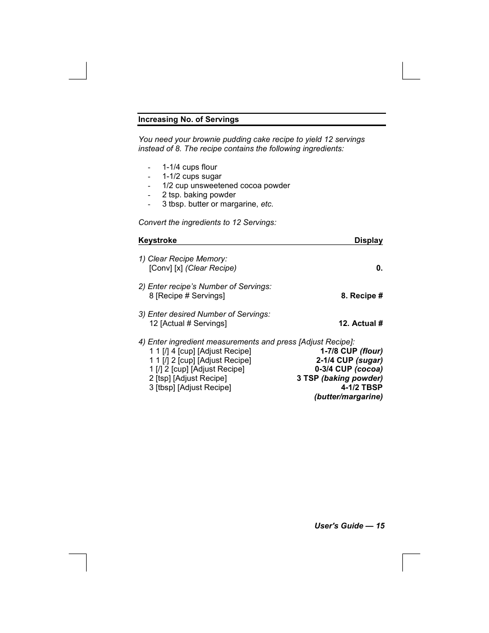 Calculated Industries 8304 User Manual | Page 15 / 23