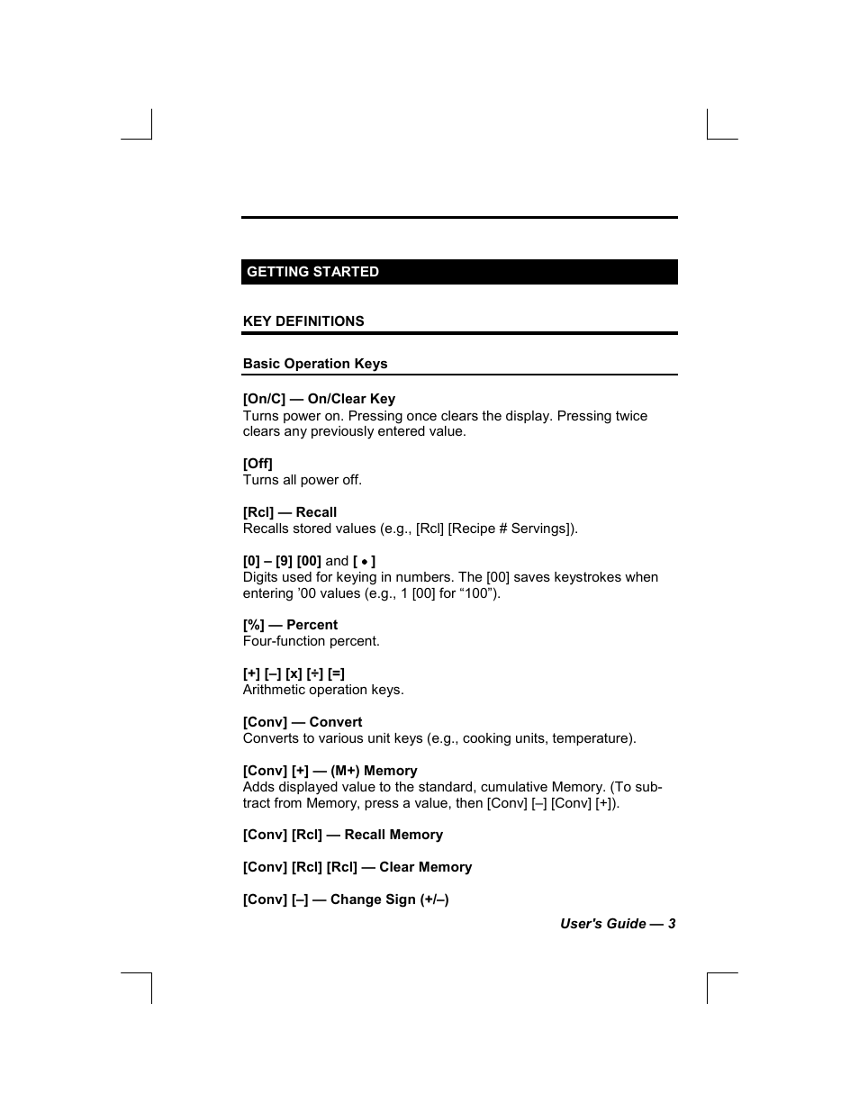 Calculated Industries 8304 User Manual | Page 3 / 23
