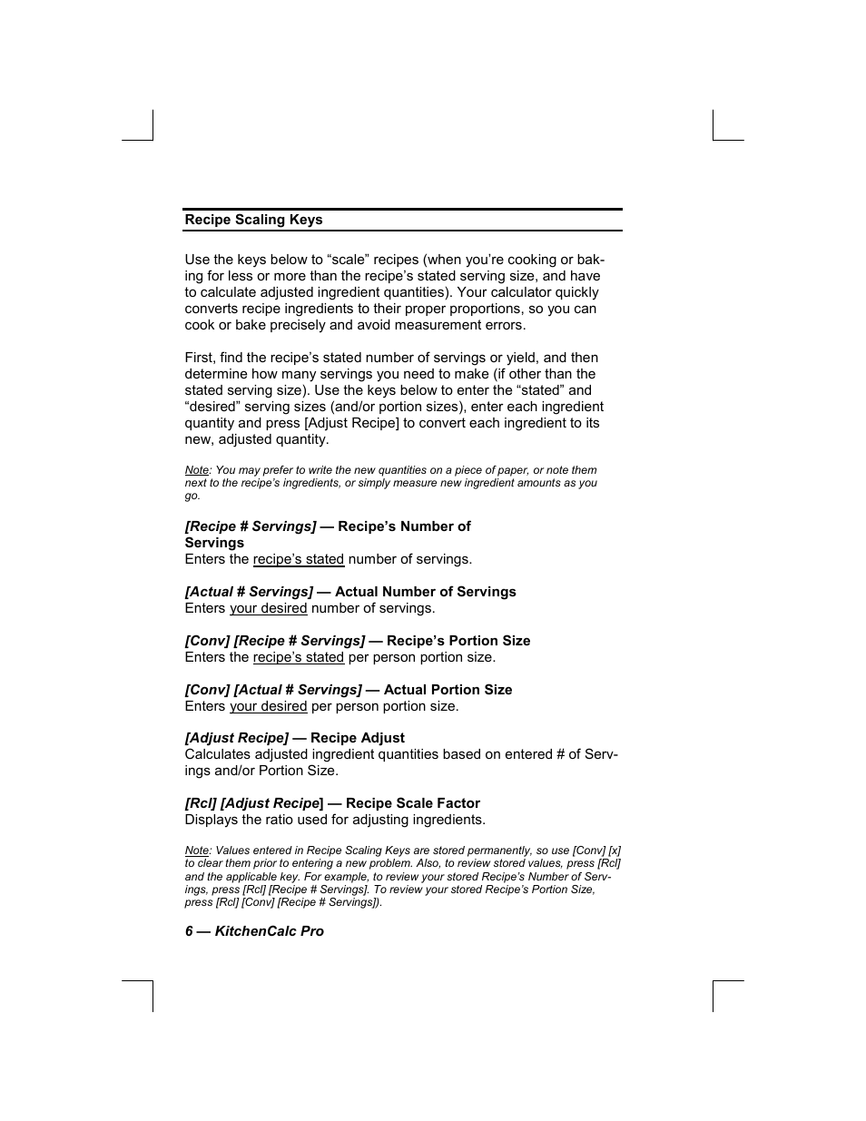 Calculated Industries 8304 User Manual | Page 6 / 23