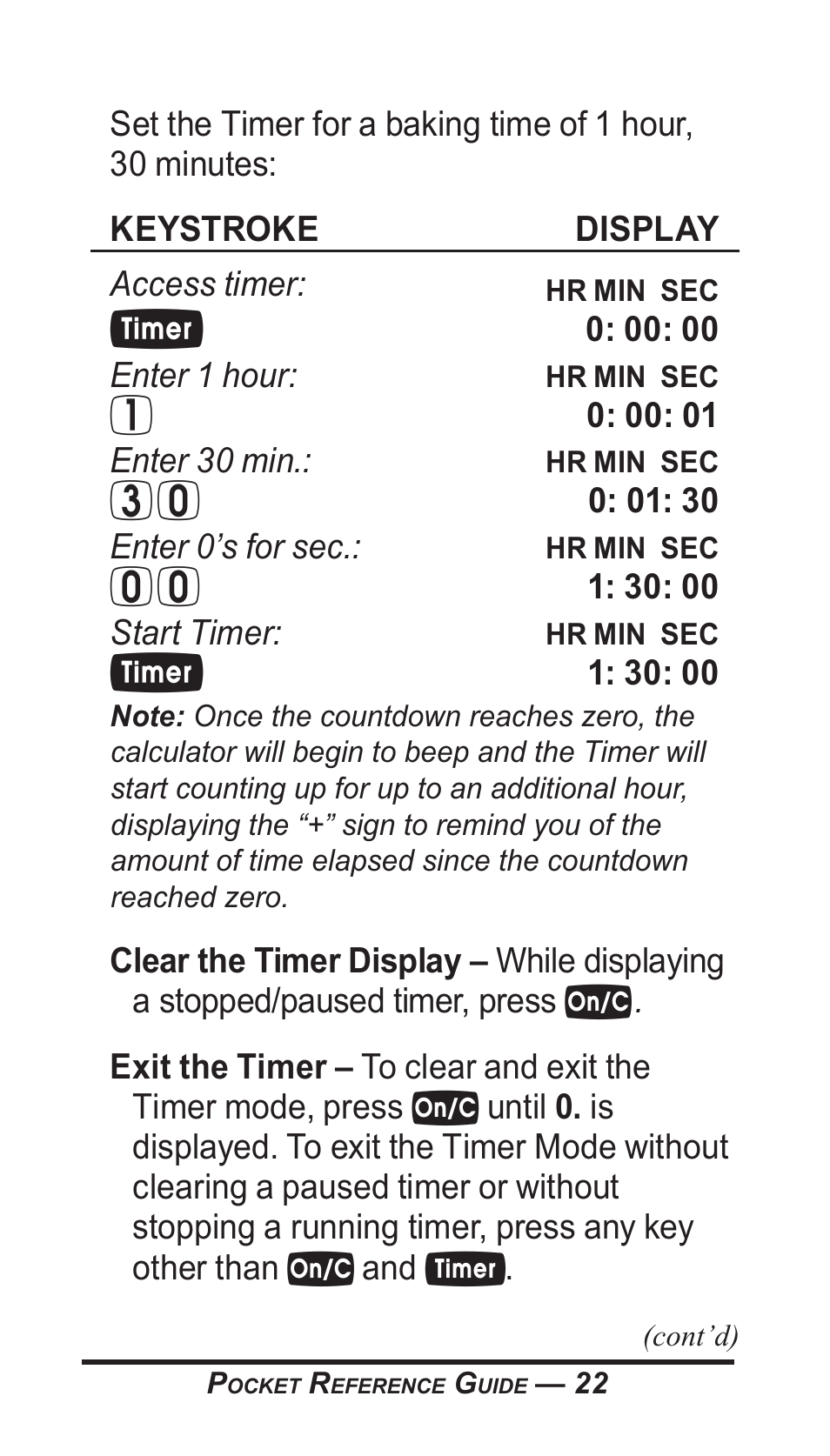 Calculated Industries 8300-G User Manual | Page 23 / 28