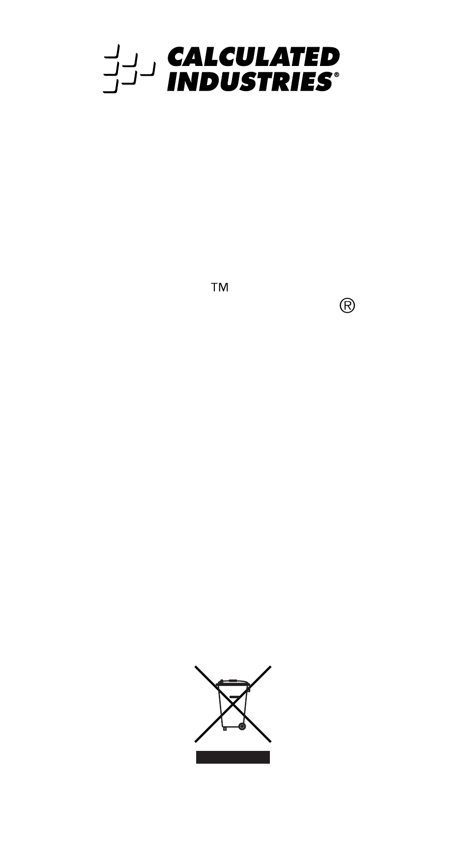 Calculated Industries 8300-B User Manual | Page 23 / 24
