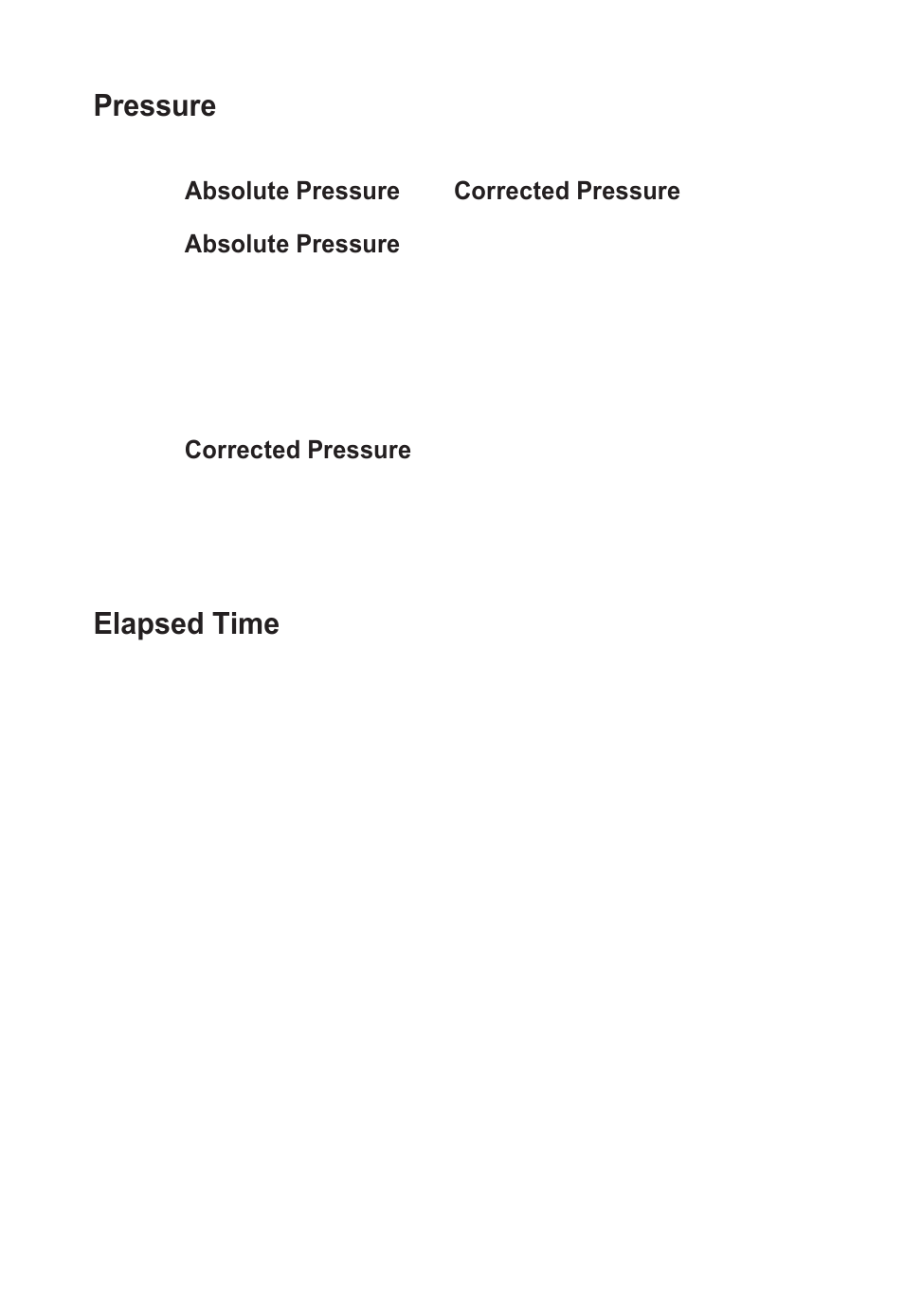 Pressure, Elapsed time | Calculated Industries 8703 User Manual | Page 21 / 70