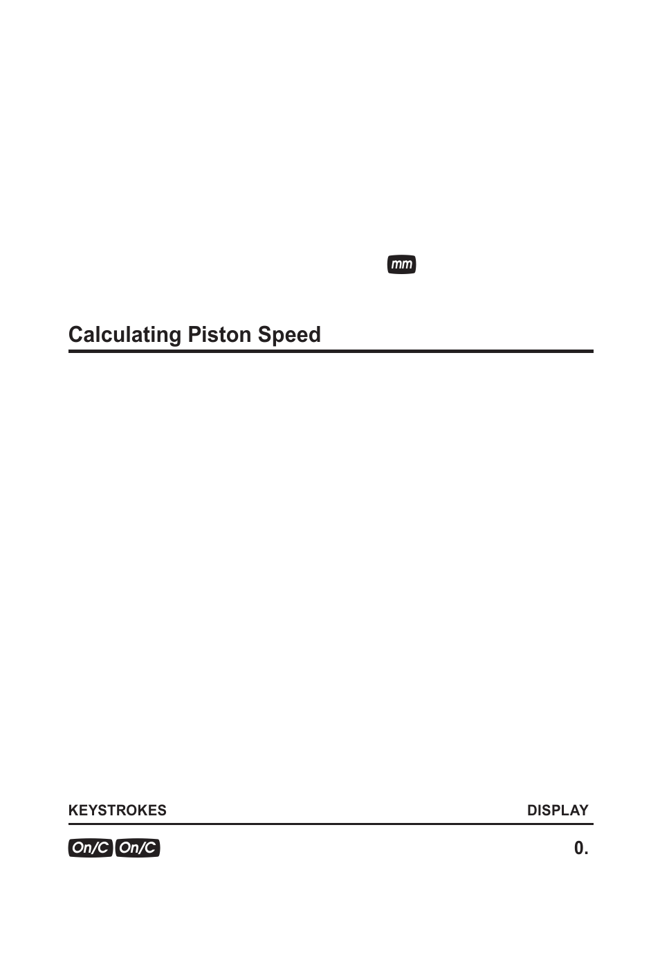 Calculating piston speed | Calculated Industries 8703 User Manual | Page 51 / 70