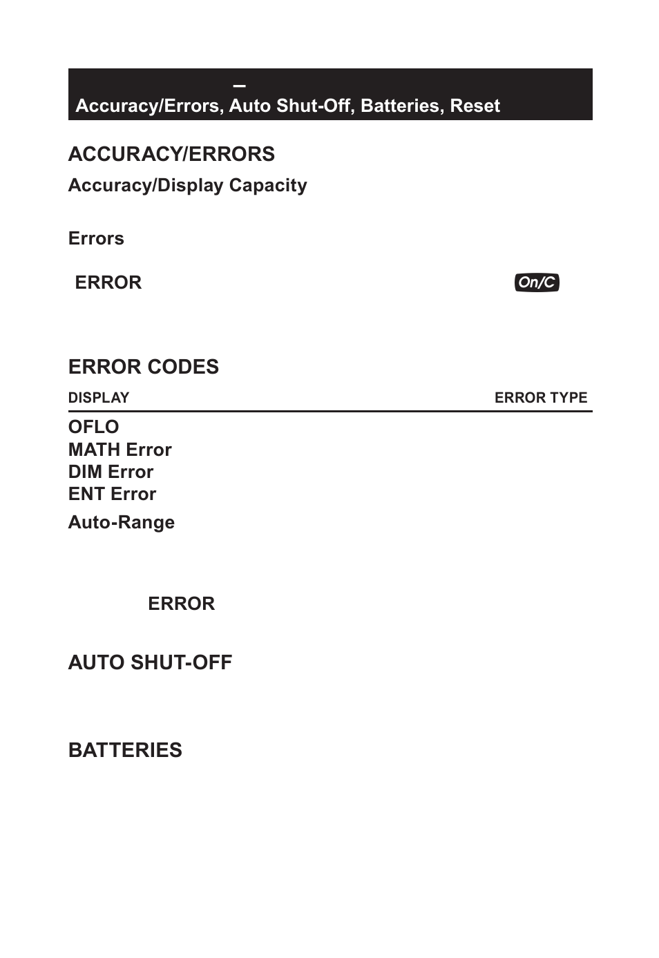 Appendix e | Calculated Industries 8703 User Manual | Page 64 / 70