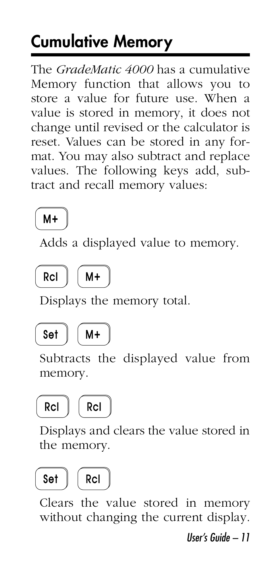Calculated Industries 3058 User Manual | Page 11 / 64