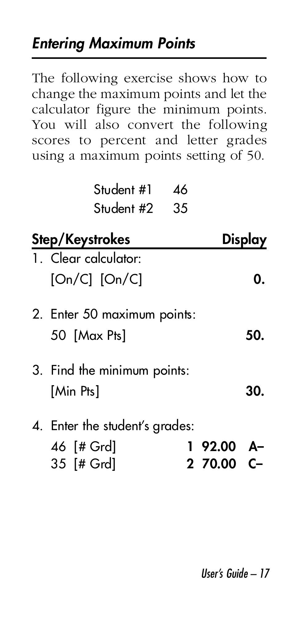 Calculated Industries 3058 User Manual | Page 17 / 64