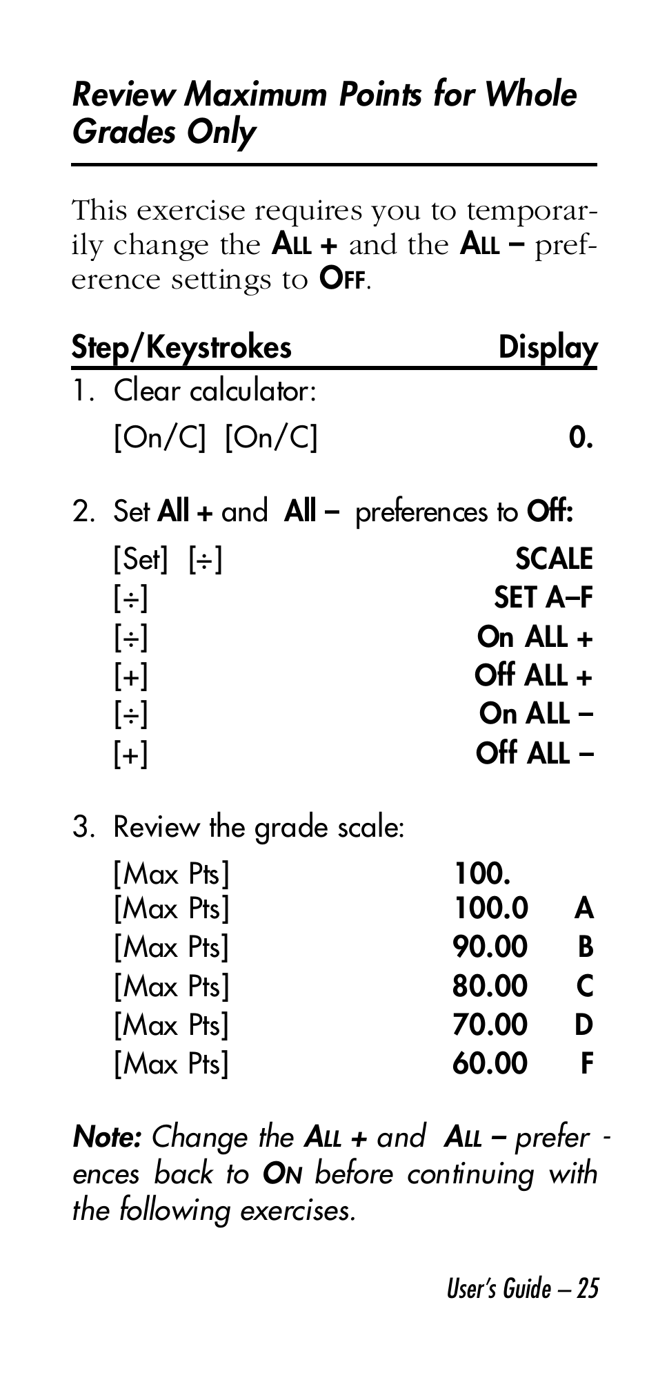 Calculated Industries 3058 User Manual | Page 25 / 64