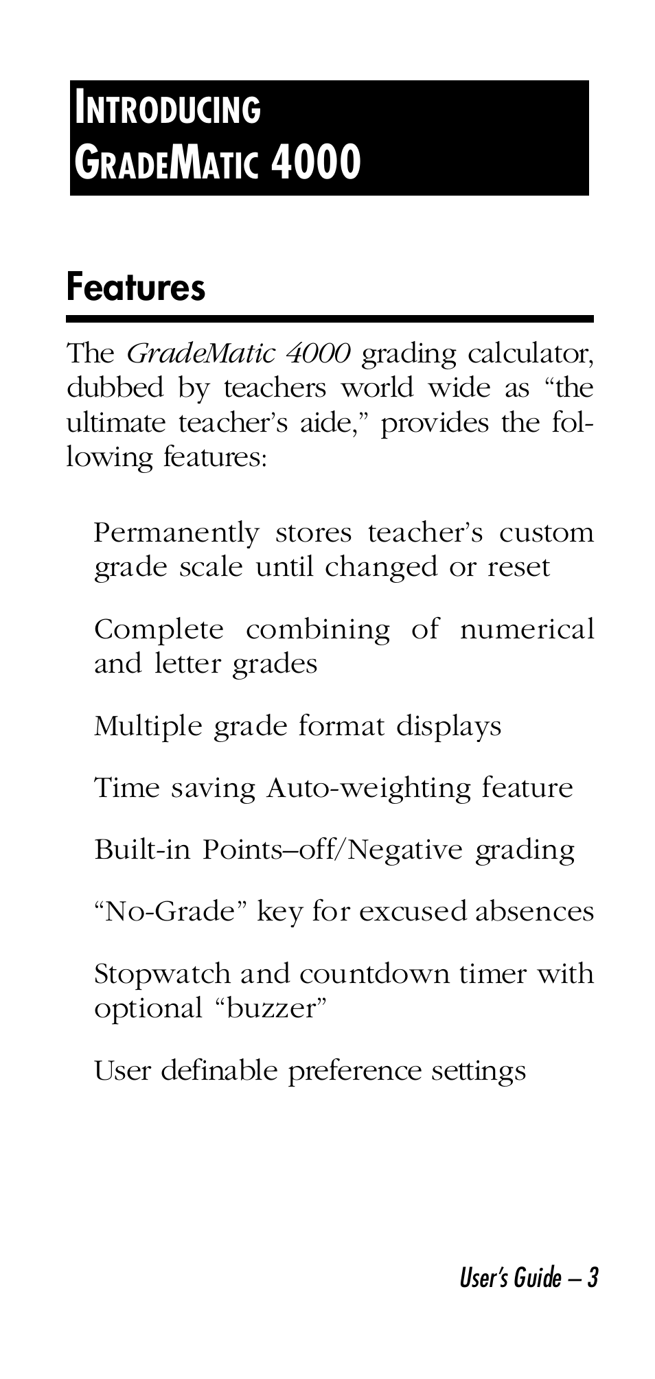 Calculated Industries 3058 User Manual | Page 3 / 64