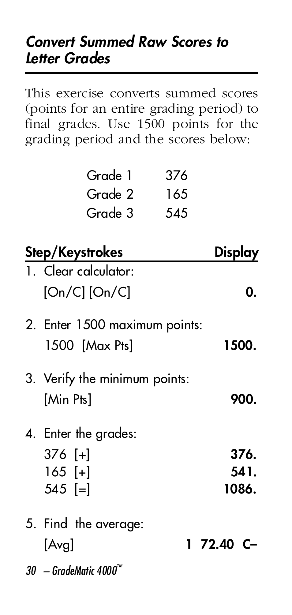 Calculated Industries 3058 User Manual | Page 30 / 64