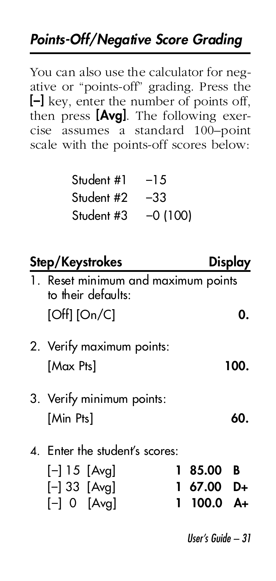 Calculated Industries 3058 User Manual | Page 31 / 64