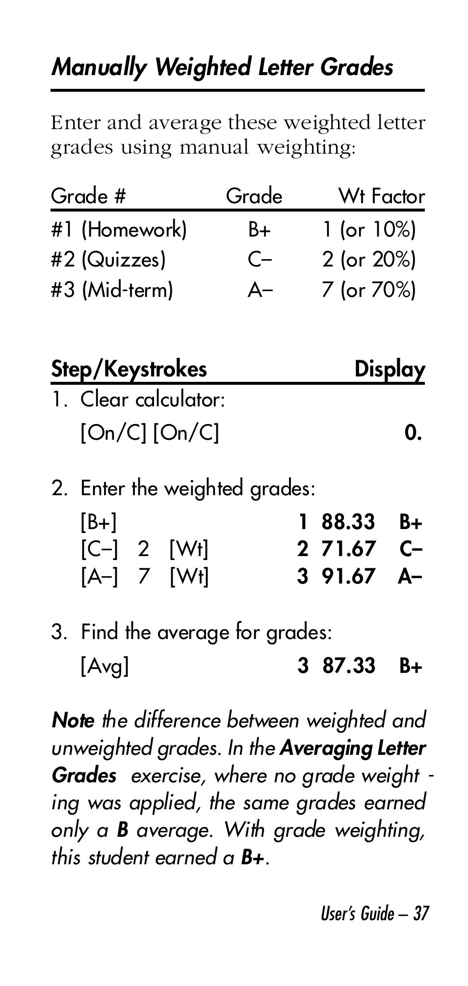 Calculated Industries 3058 User Manual | Page 37 / 64