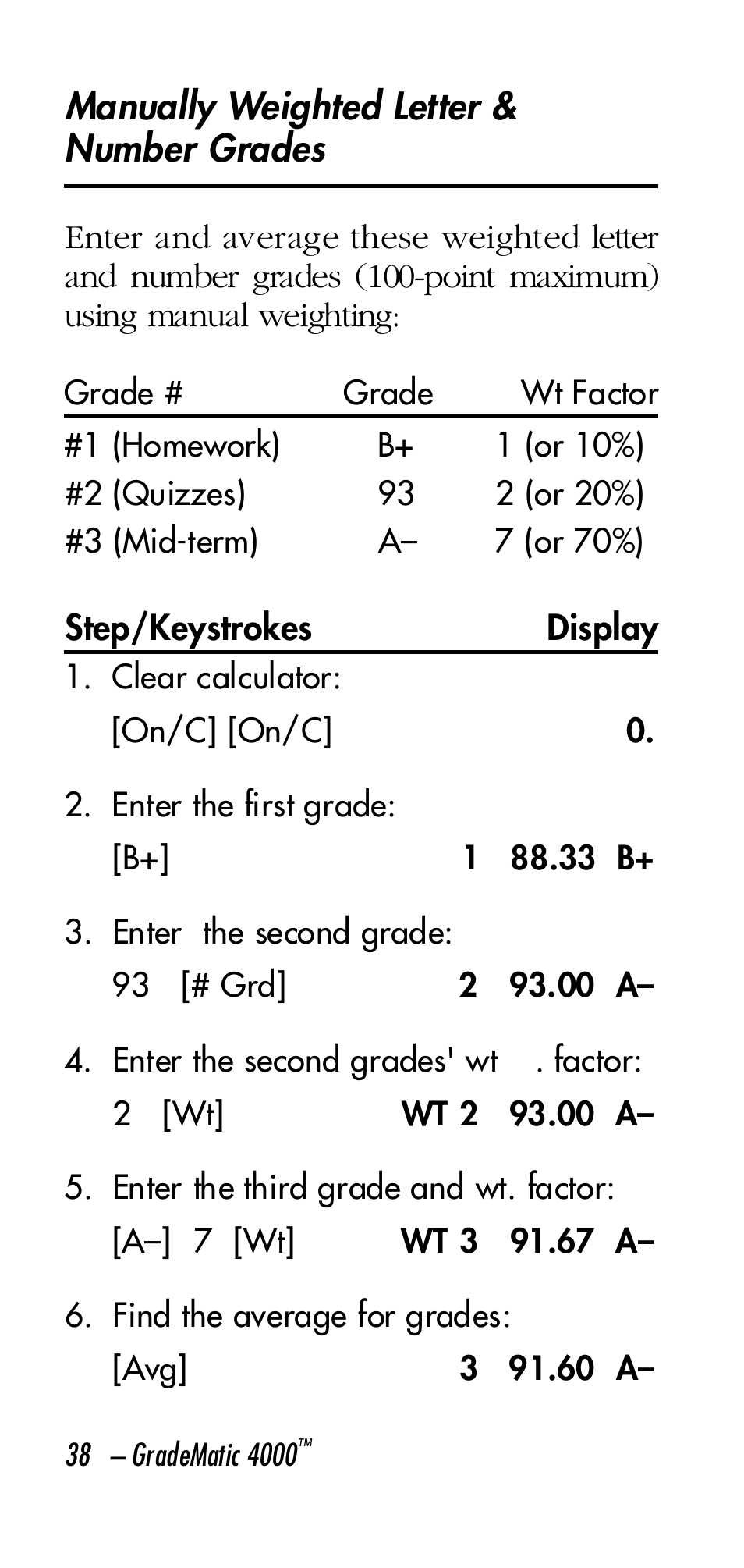 Calculated Industries 3058 User Manual | Page 38 / 64