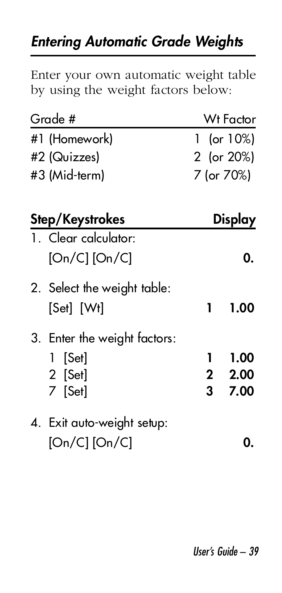 Calculated Industries 3058 User Manual | Page 39 / 64