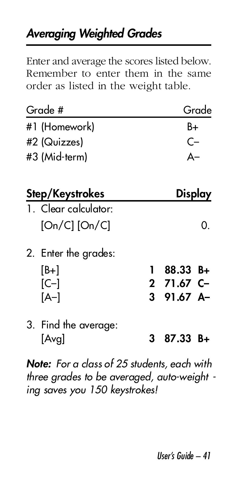 Calculated Industries 3058 User Manual | Page 41 / 64