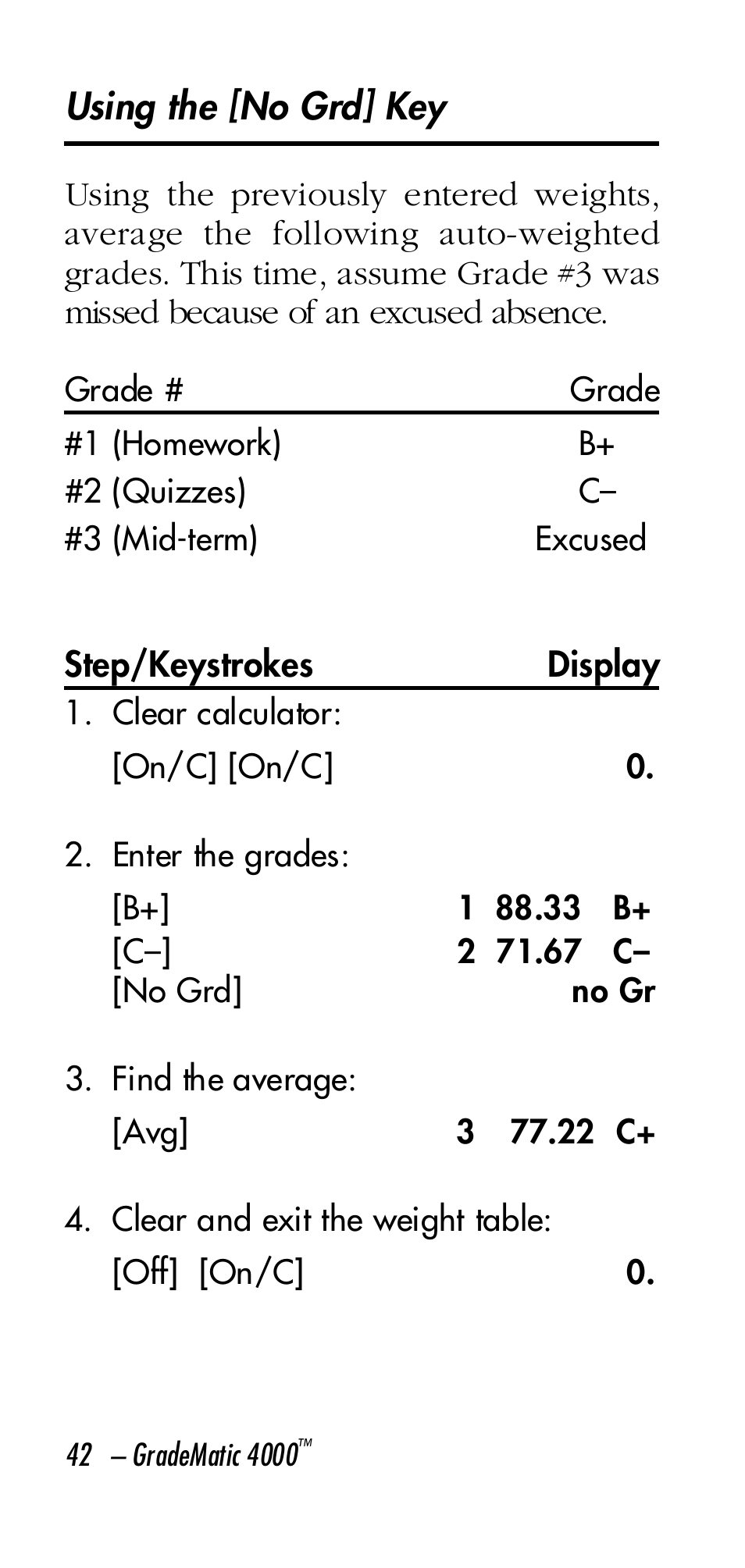 Calculated Industries 3058 User Manual | Page 42 / 64