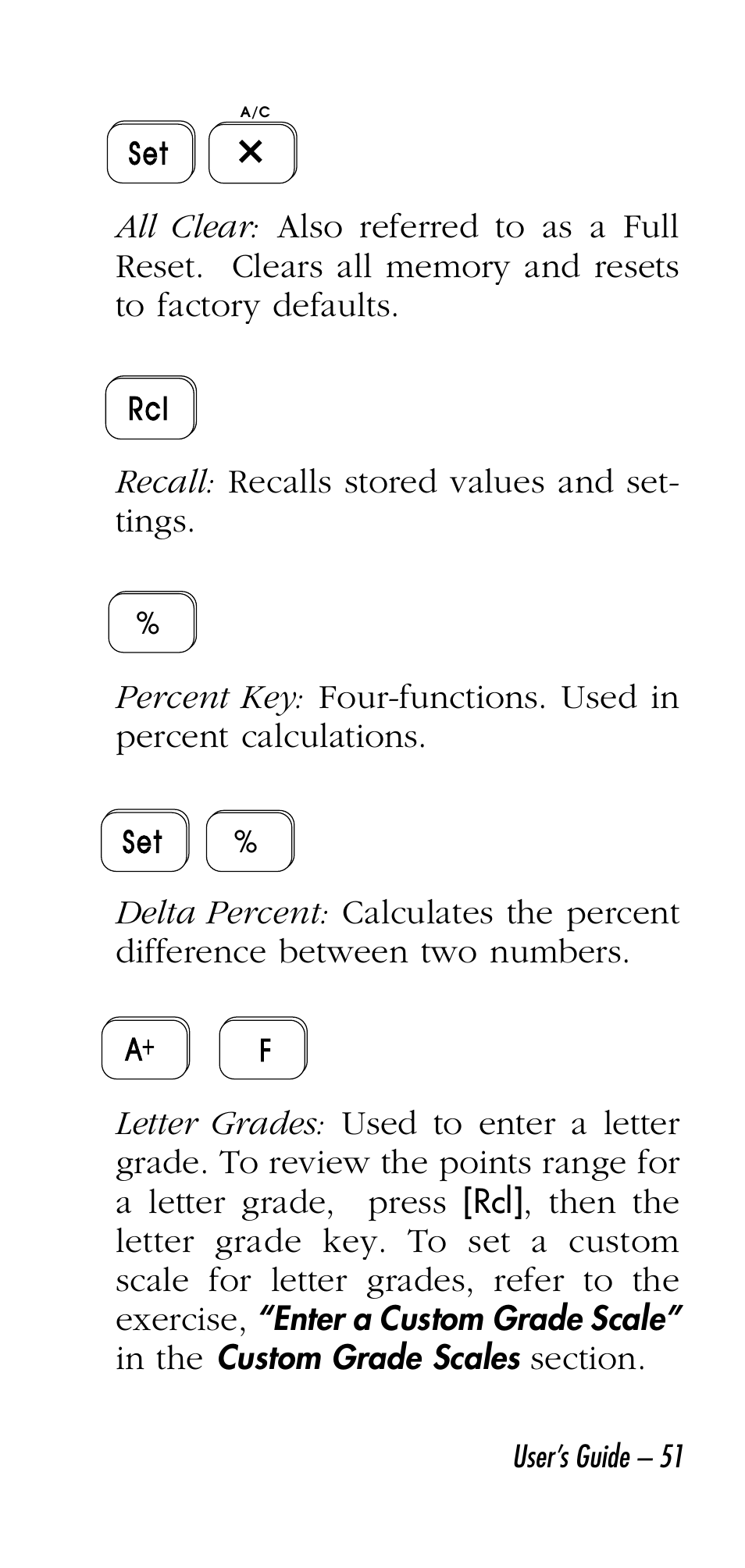 Calculated Industries 3058 User Manual | Page 51 / 64