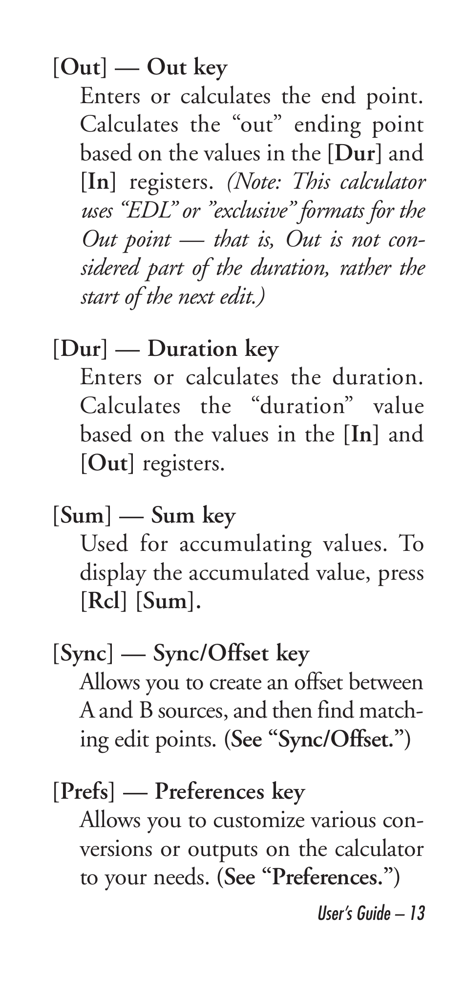 Calculated Industries 9226 User Manual | Page 13 / 56