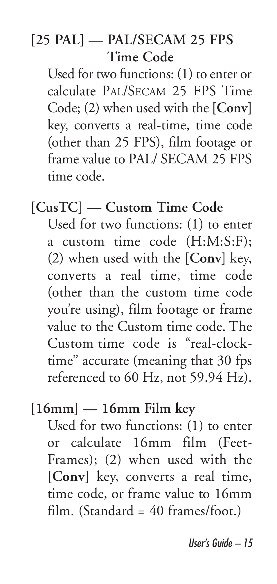 Calculated Industries 9226 User Manual | Page 15 / 56